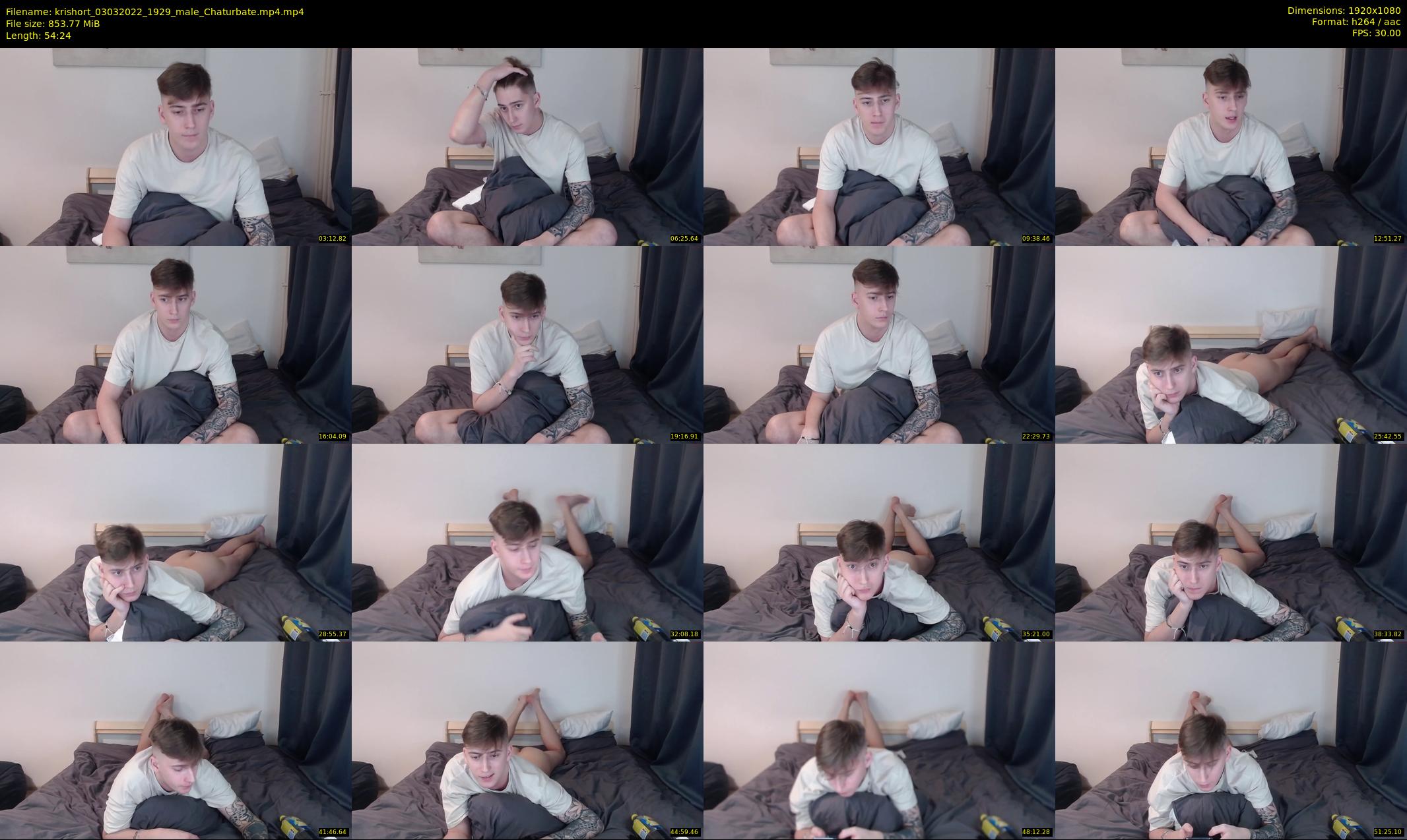 krishort — 55 minute Chaturbate male cam show recording, 1080p, Mar 3, 2022