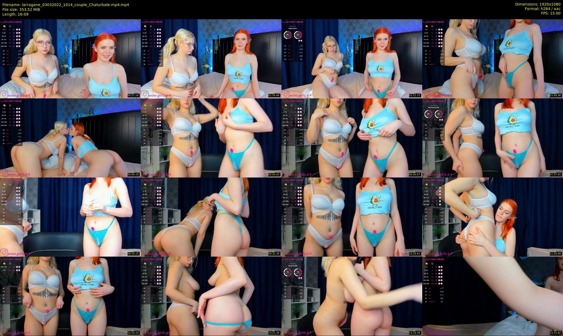larragane — 17 minute Chaturbate couple cam show recording, 1080p, Mar 3, 2022