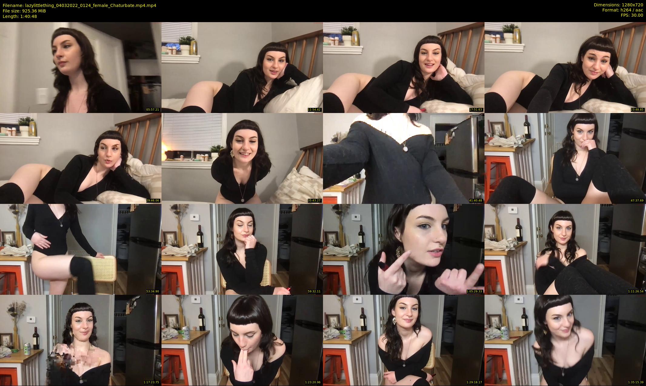 lazylittlething — 101 minute Chaturbate female cam show recording, 720p, Mar 4, 2022