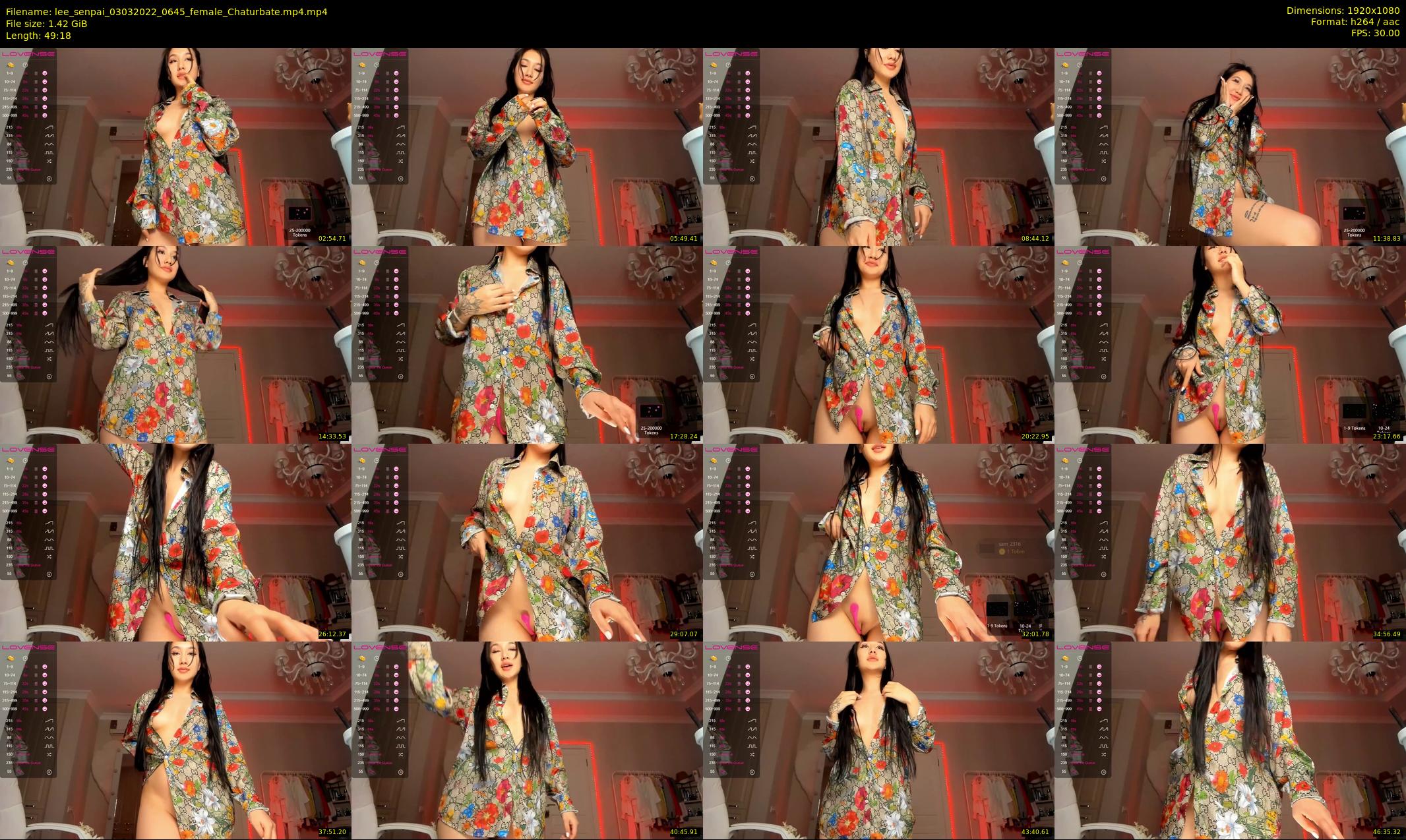 lee_senpai — 50 minute Chaturbate female cam show recording, 1080p, Mar 3, 2022