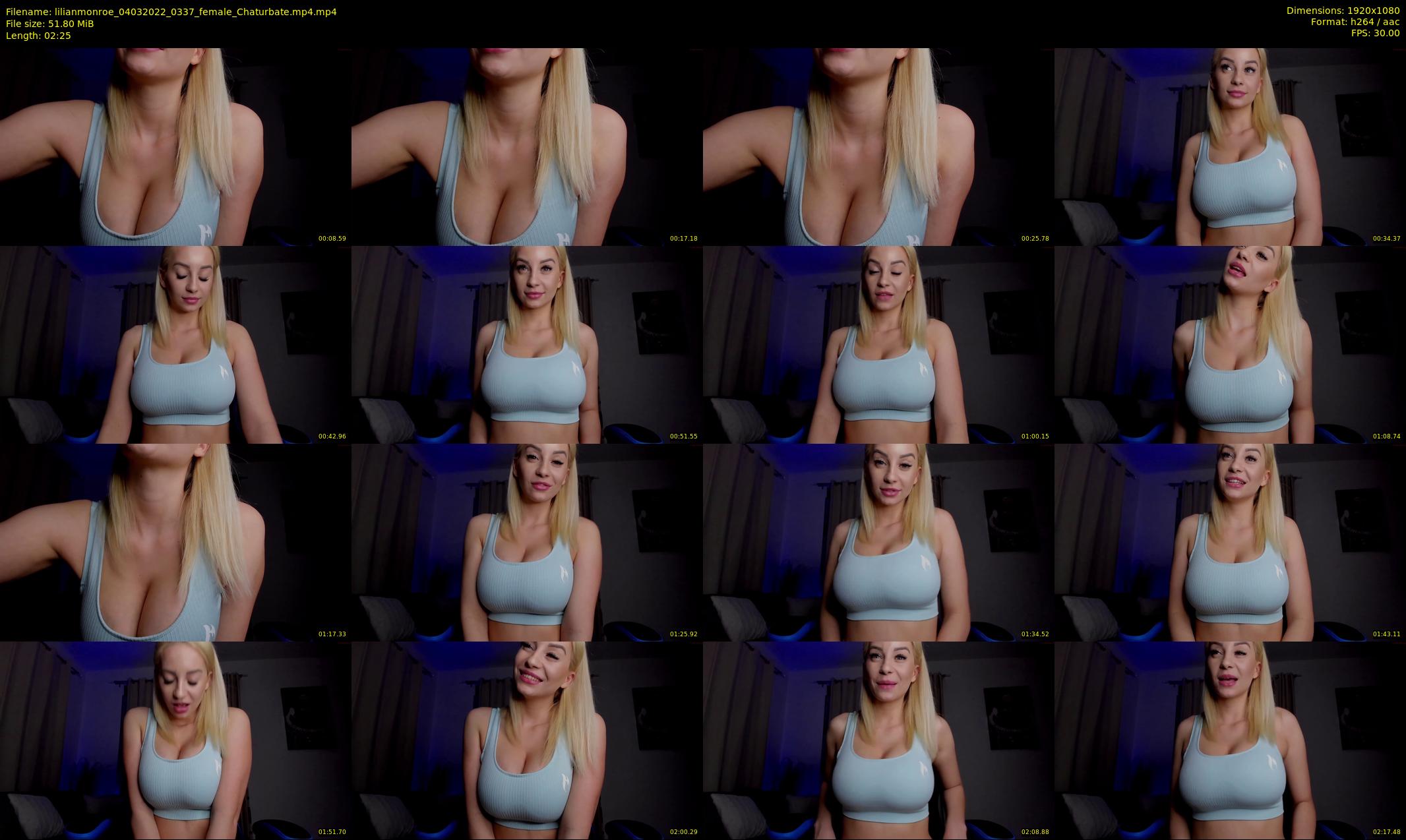 lilianmonroe — 3 minute Chaturbate female cam show recording, 1080p, Mar 4, 2022