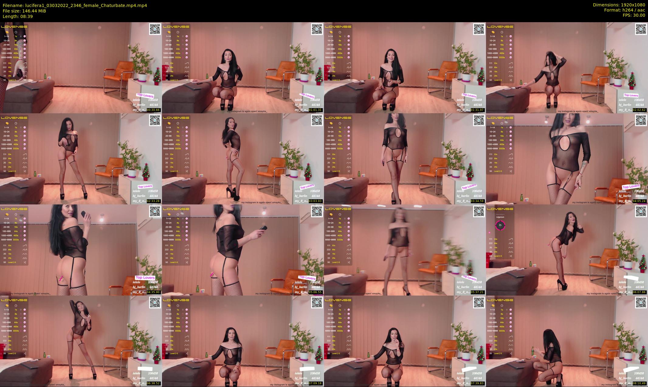 lucifera1 — 9 minute Chaturbate female cam show recording, 1080p, Mar 3, 2022