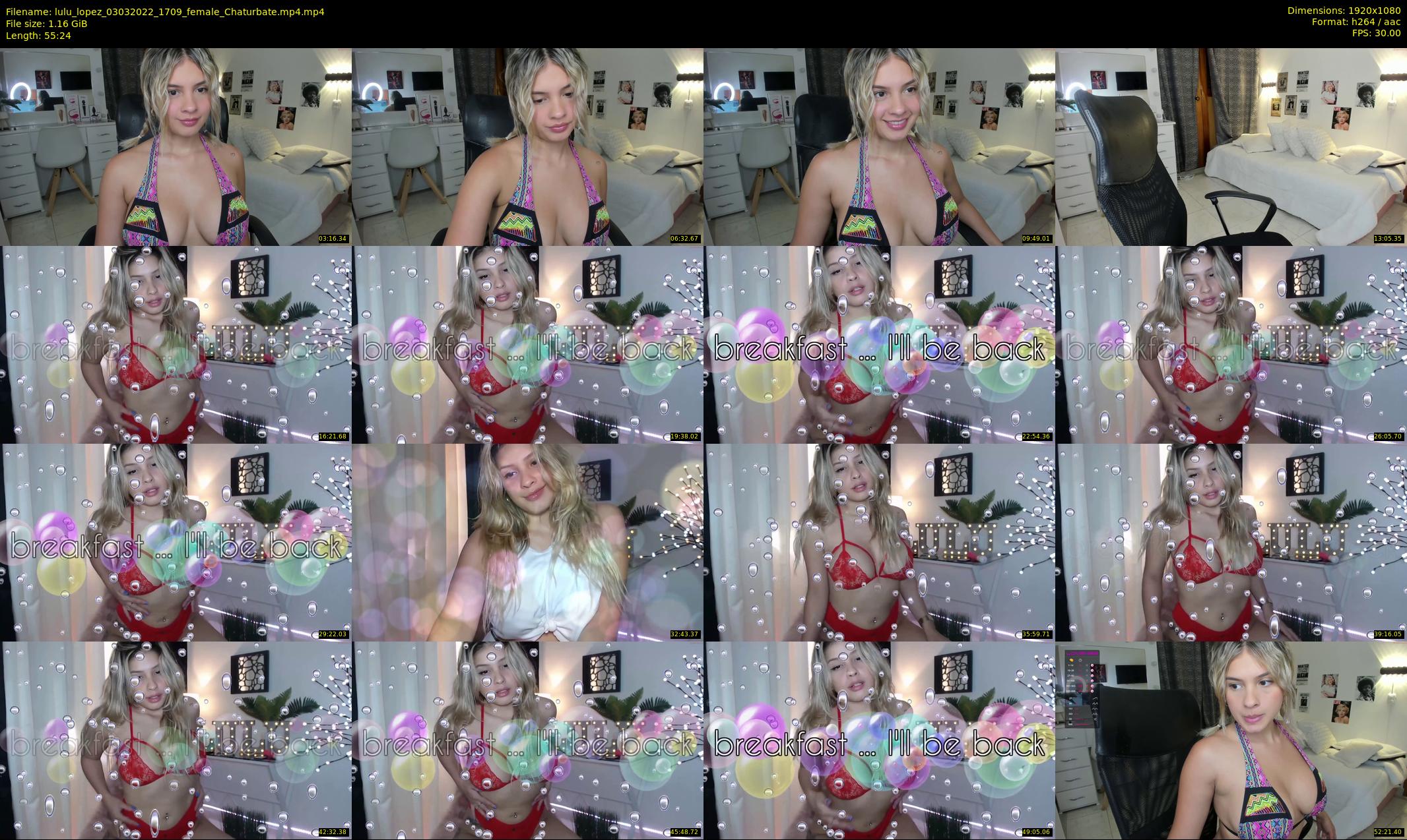 lulu_lopez — 56 minute Chaturbate female cam show recording, 1080p, Mar 3, 2022