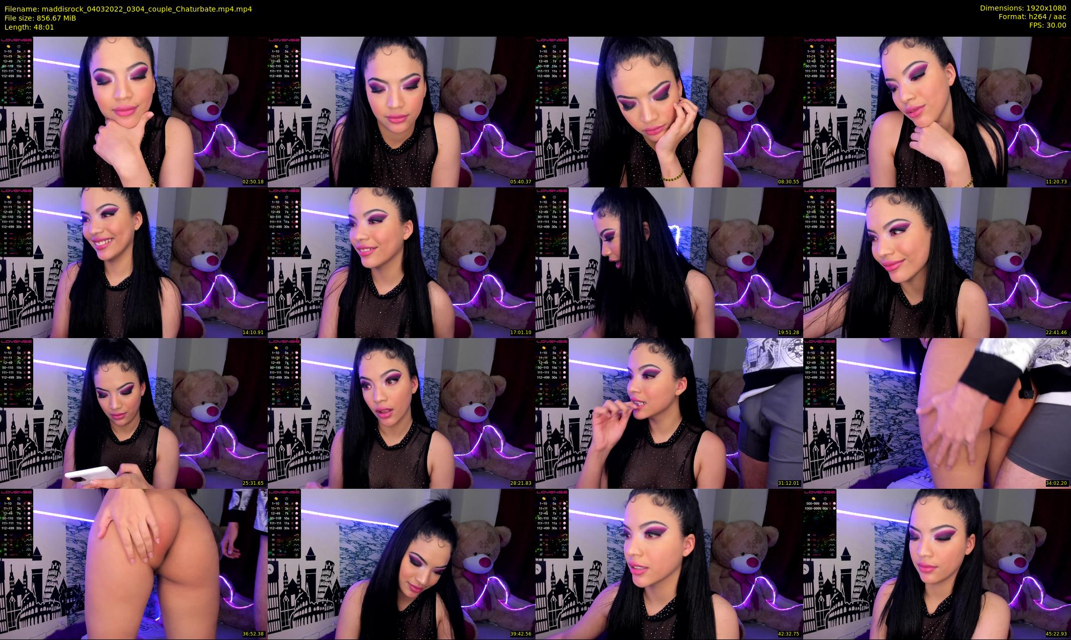 maddisrock — 49 minute Chaturbate couple cam show recording, 1080p, Mar 4, 2022