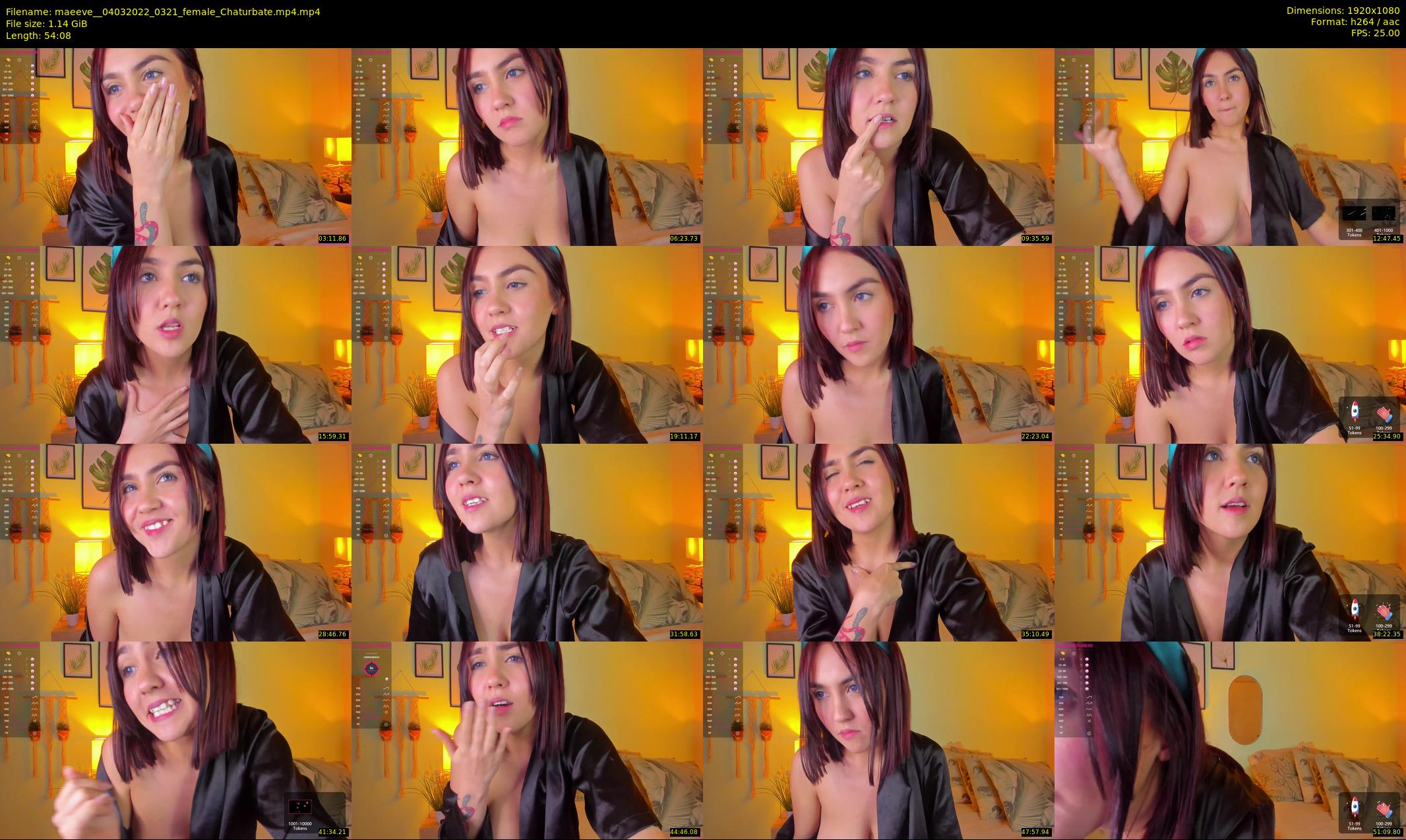 maeeve_ — 55 minute Chaturbate female cam show recording, 1080p, Mar 4, 2022