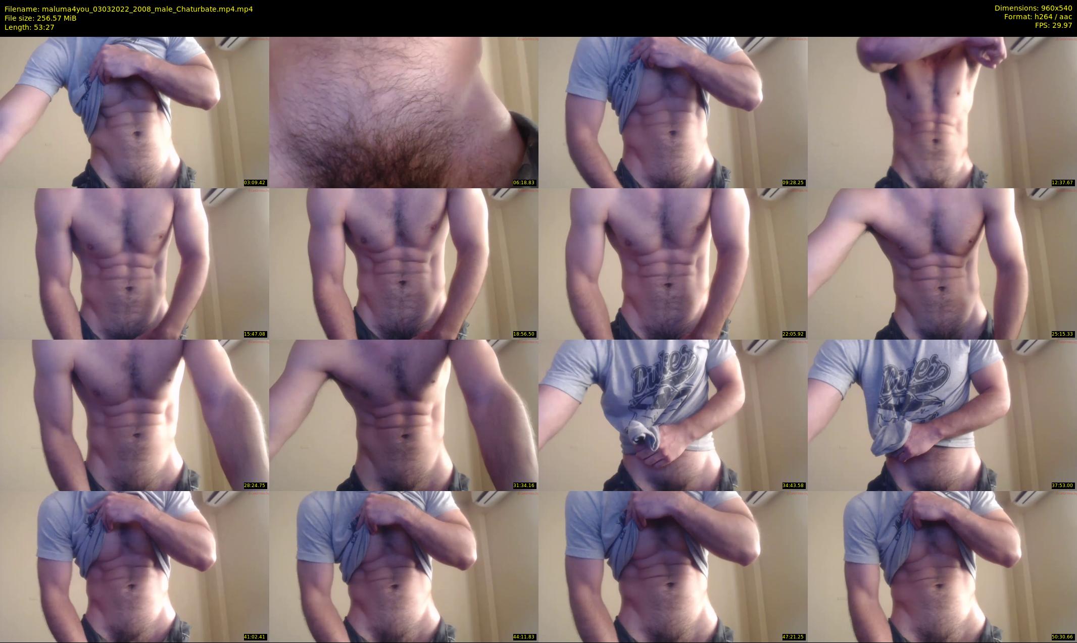 maluma4you — 54 minute Chaturbate male cam show recording, 480p, Mar 3, 2022