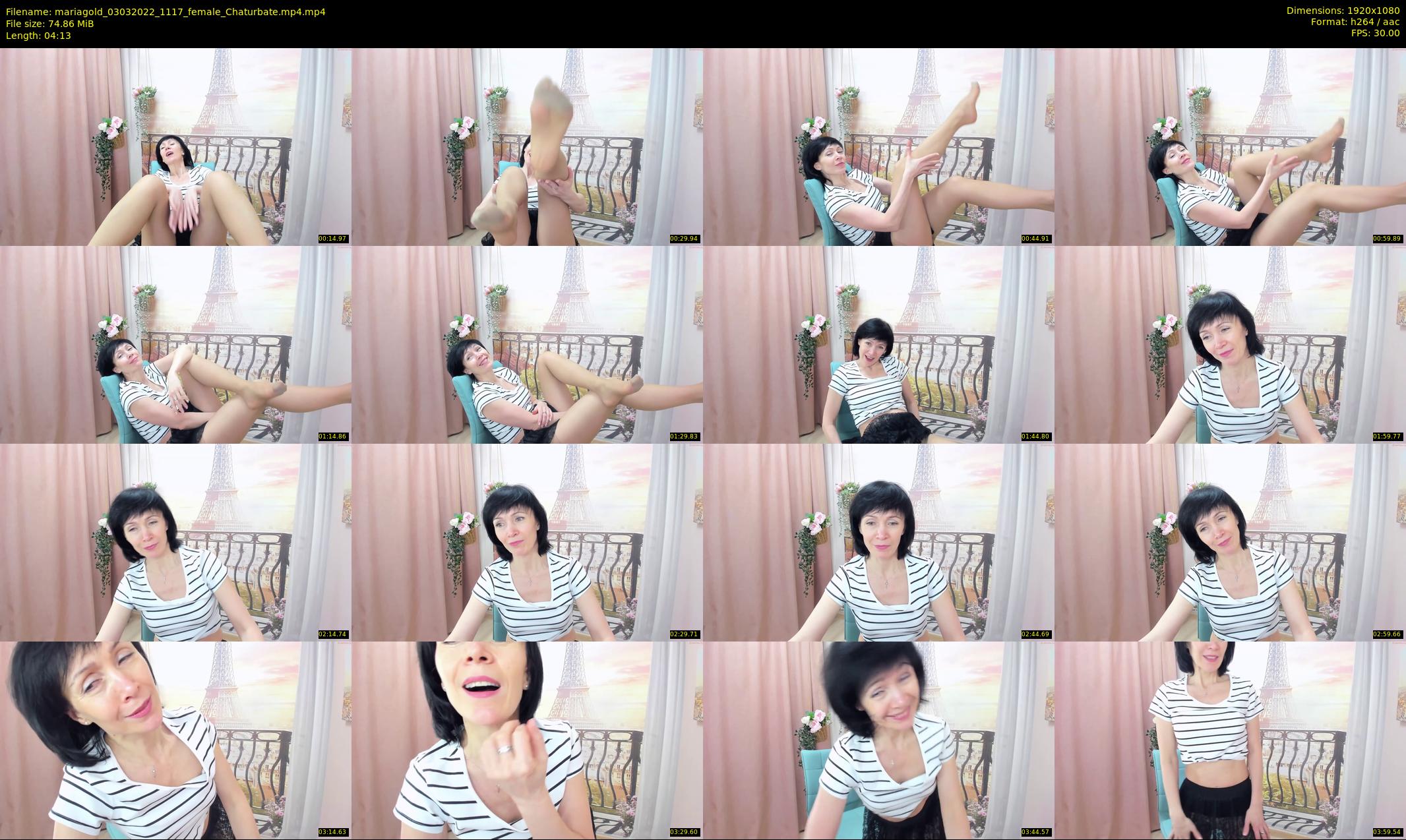 mariagold — 5 minute Chaturbate female cam show recording, 1080p, Mar 3, 2022