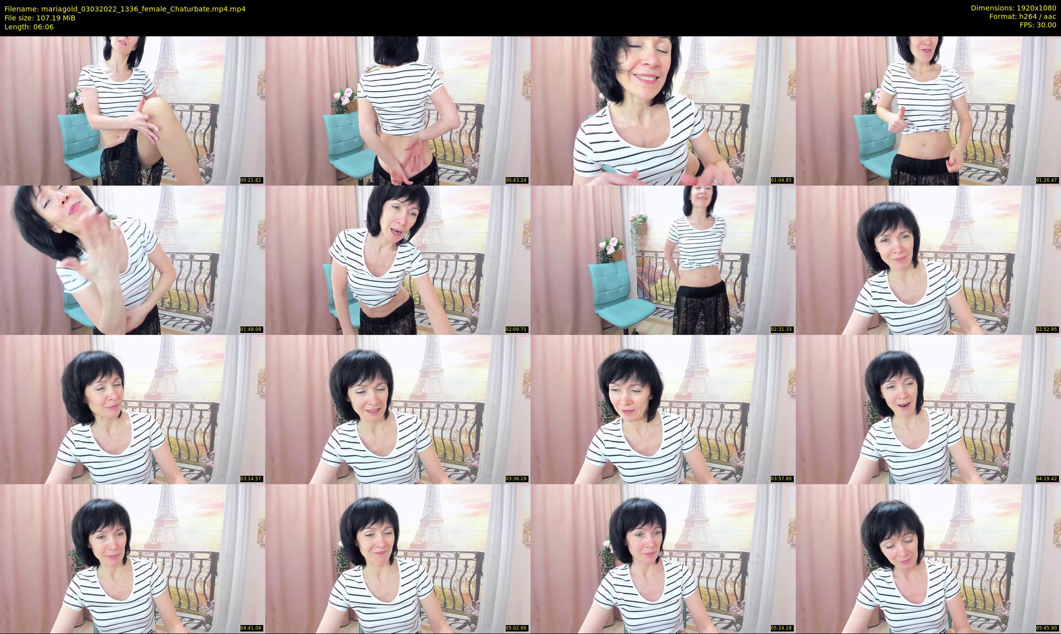 mariagold — 7 minute Chaturbate female cam show recording, 1080p, Mar 3, 2022