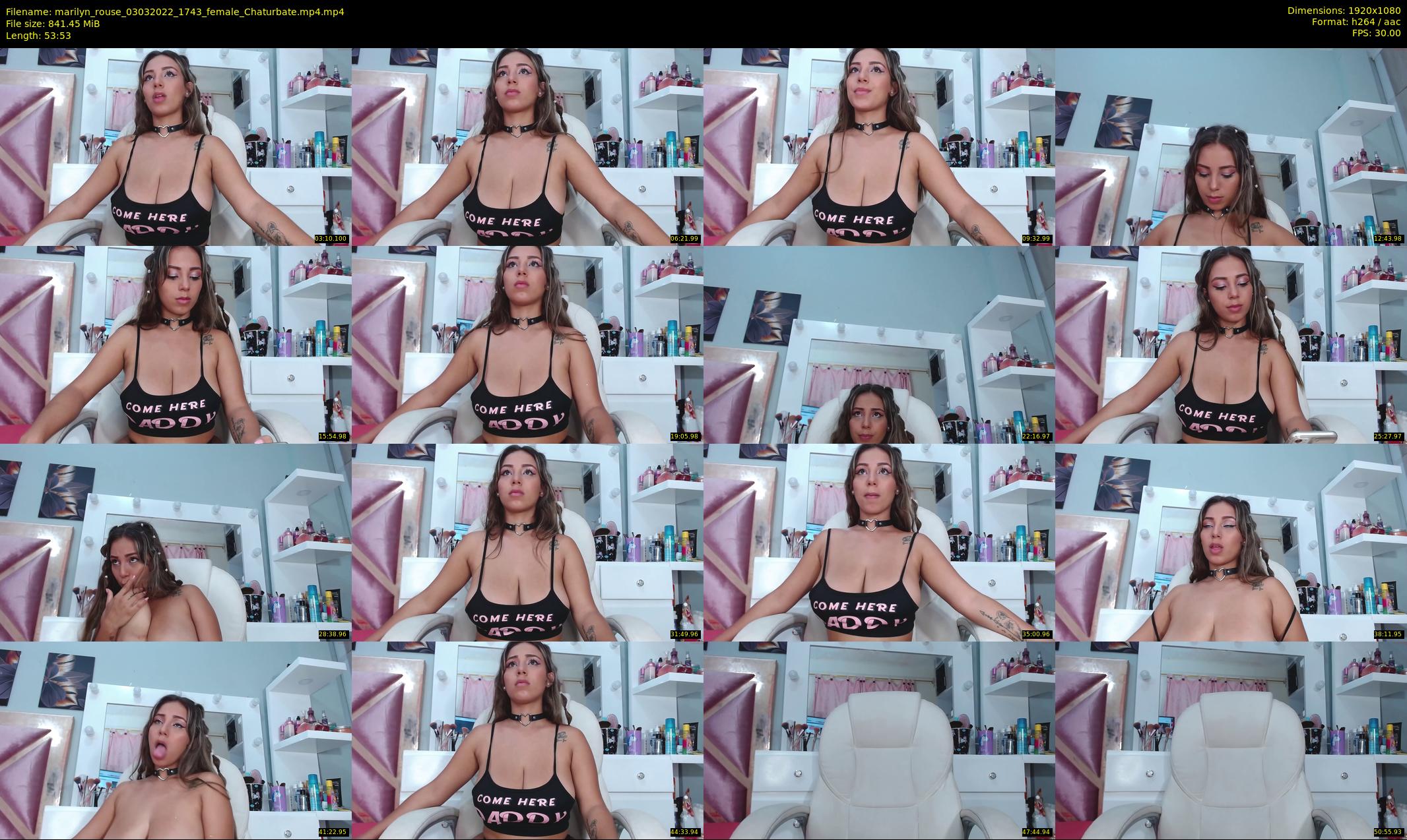 marilyn_rouse — 54 minute Chaturbate female cam show recording, 1080p, Mar 3, 2022