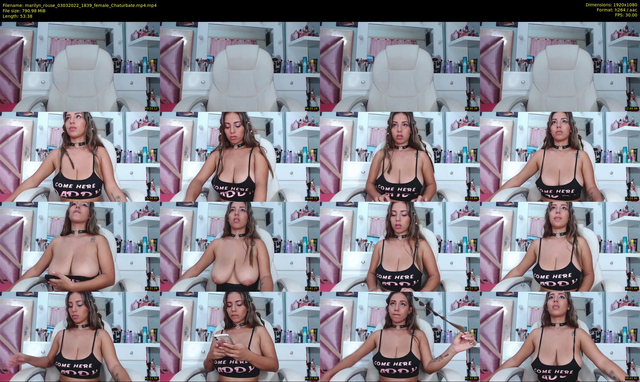 marilyn_rouse — 54 minute Chaturbate female cam show recording, 1080p, Mar 3, 2022