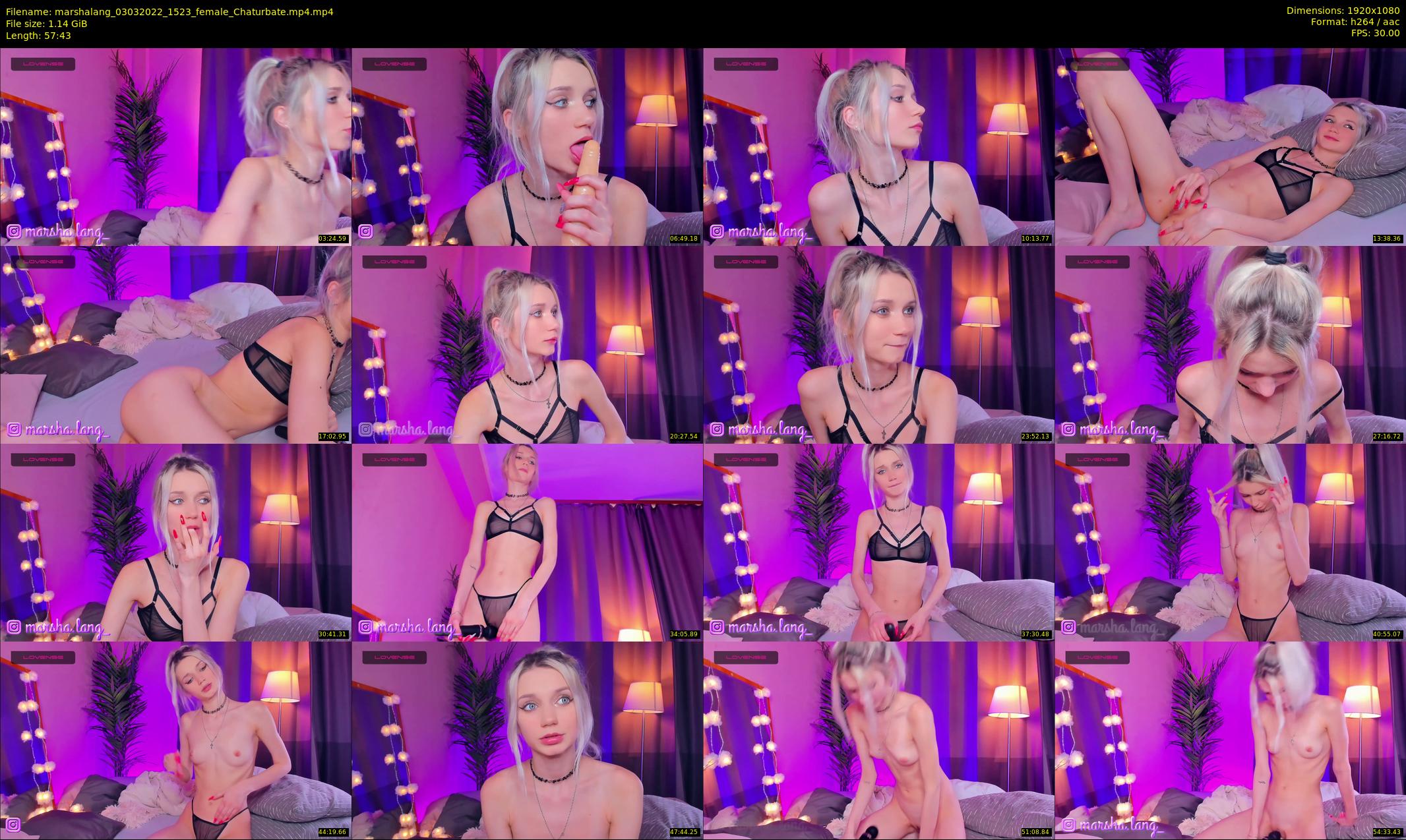 marshalang — 58 minute Chaturbate couple cam show recording, 1080p, Mar 3, 2022