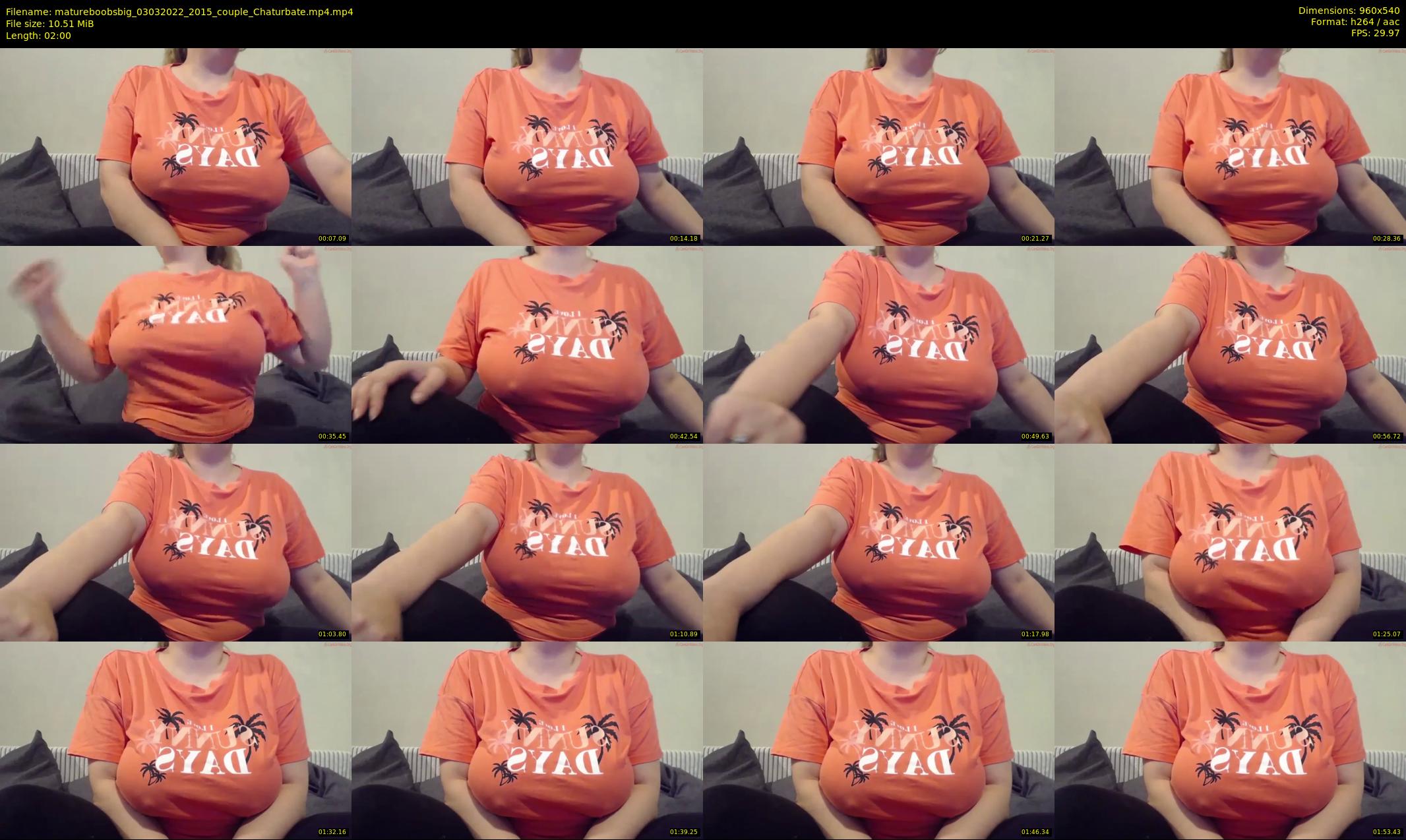 matureboobsbig — 2 minute Chaturbate female cam show recording, 480p, Mar 3, 2022