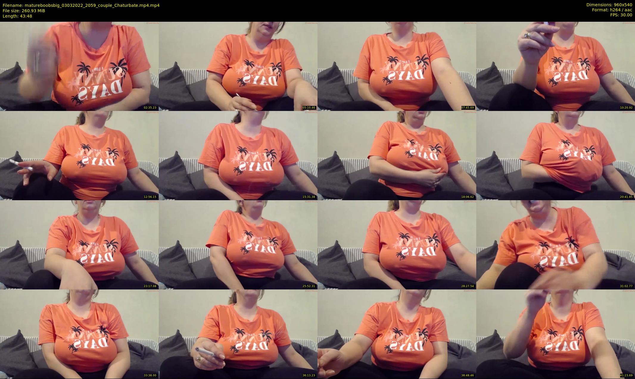 matureboobsbig — 44 minute Chaturbate female cam show recording, 480p, Mar 3, 2022