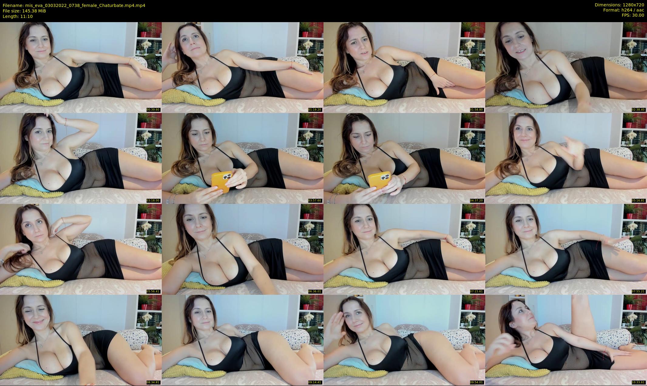 mis_eva — 12 minute Chaturbate female cam show recording, 720p, Mar 3, 2022