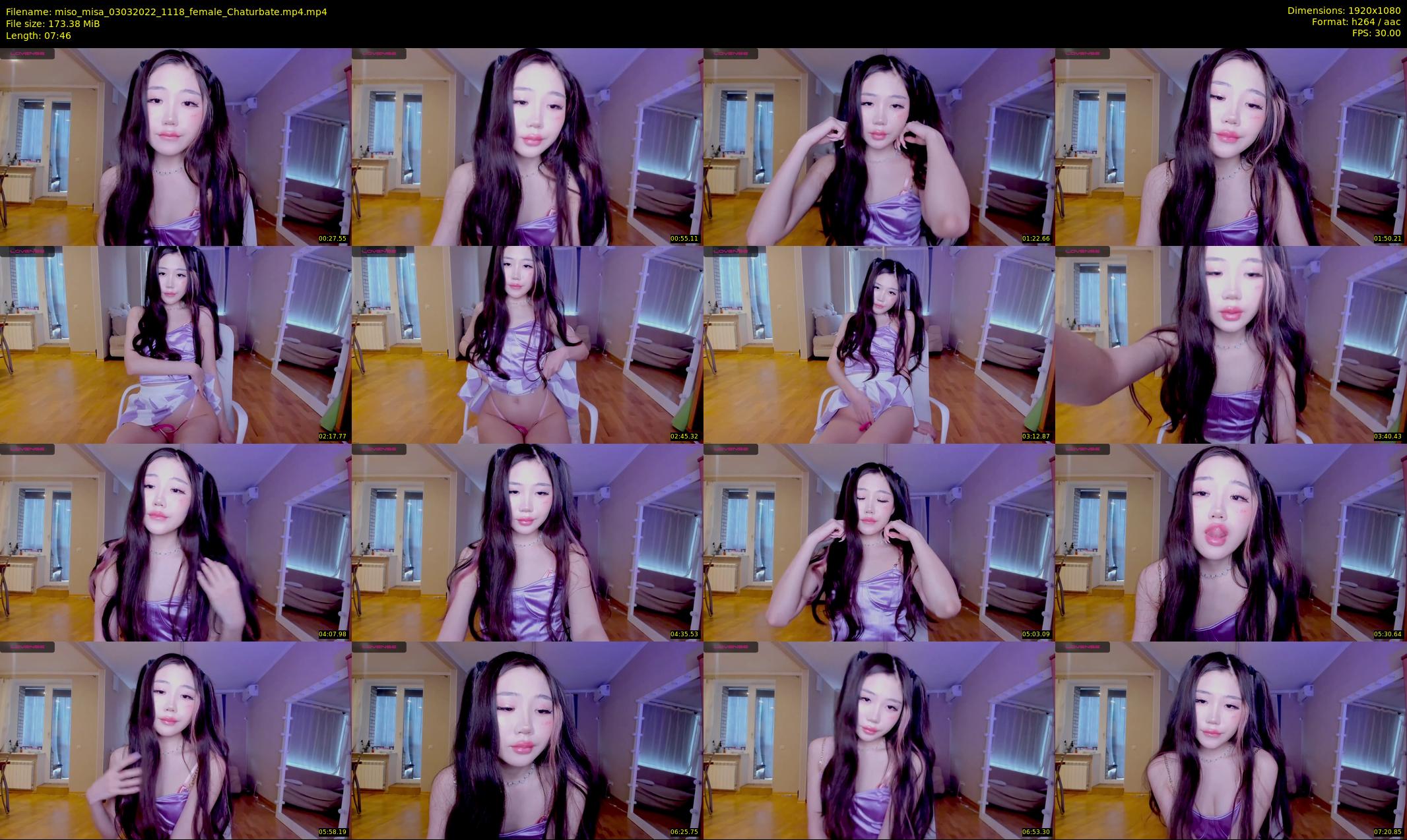 miso_misa — 8 minute Chaturbate female cam show recording, 1080p, Mar 3, 2022