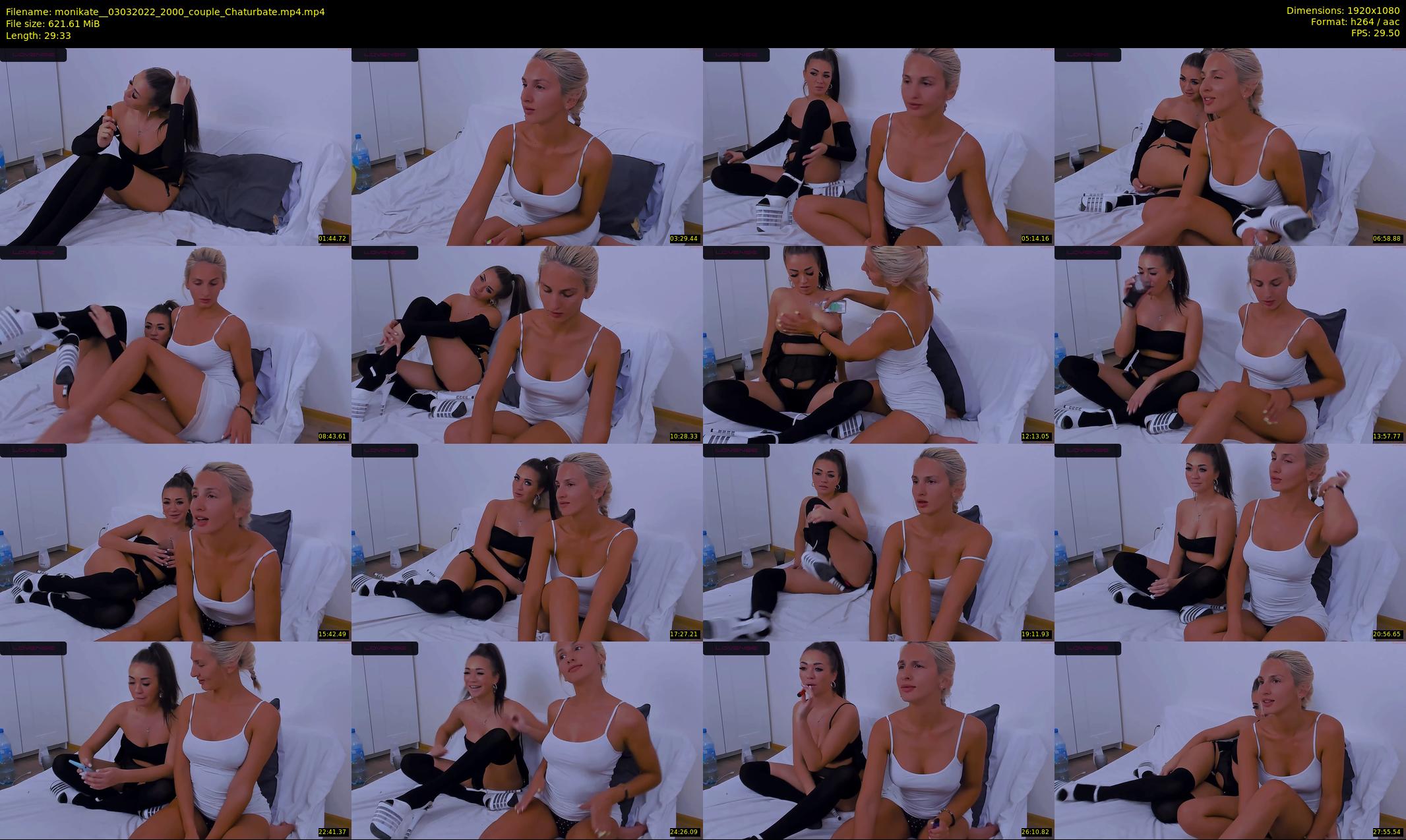 monikate_ — 30 minute Chaturbate couple cam show recording, 1080p, Mar 3, 2022