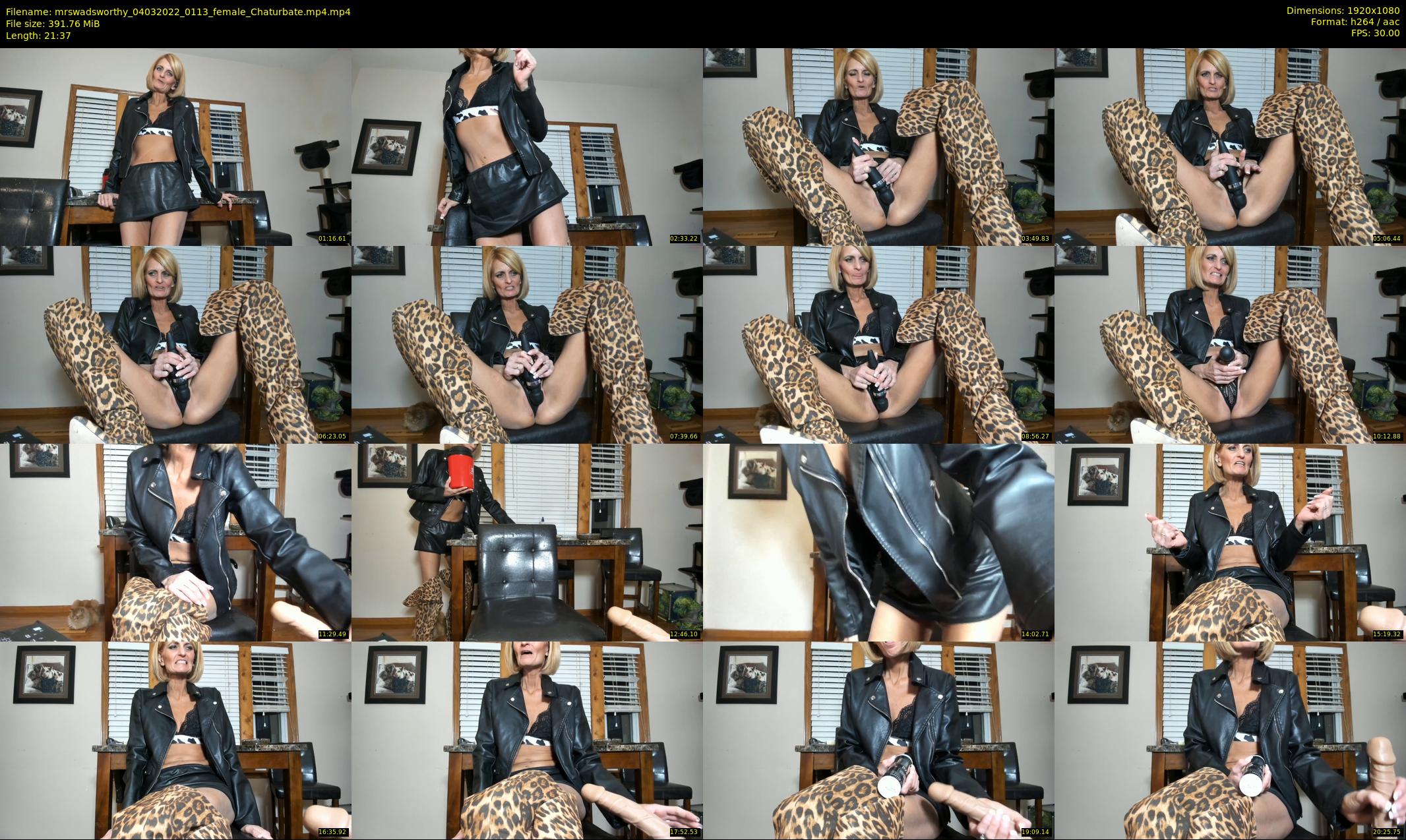 mrswadsworthy — 22 minute Chaturbate female cam show recording, 1080p, Mar 4, 2022