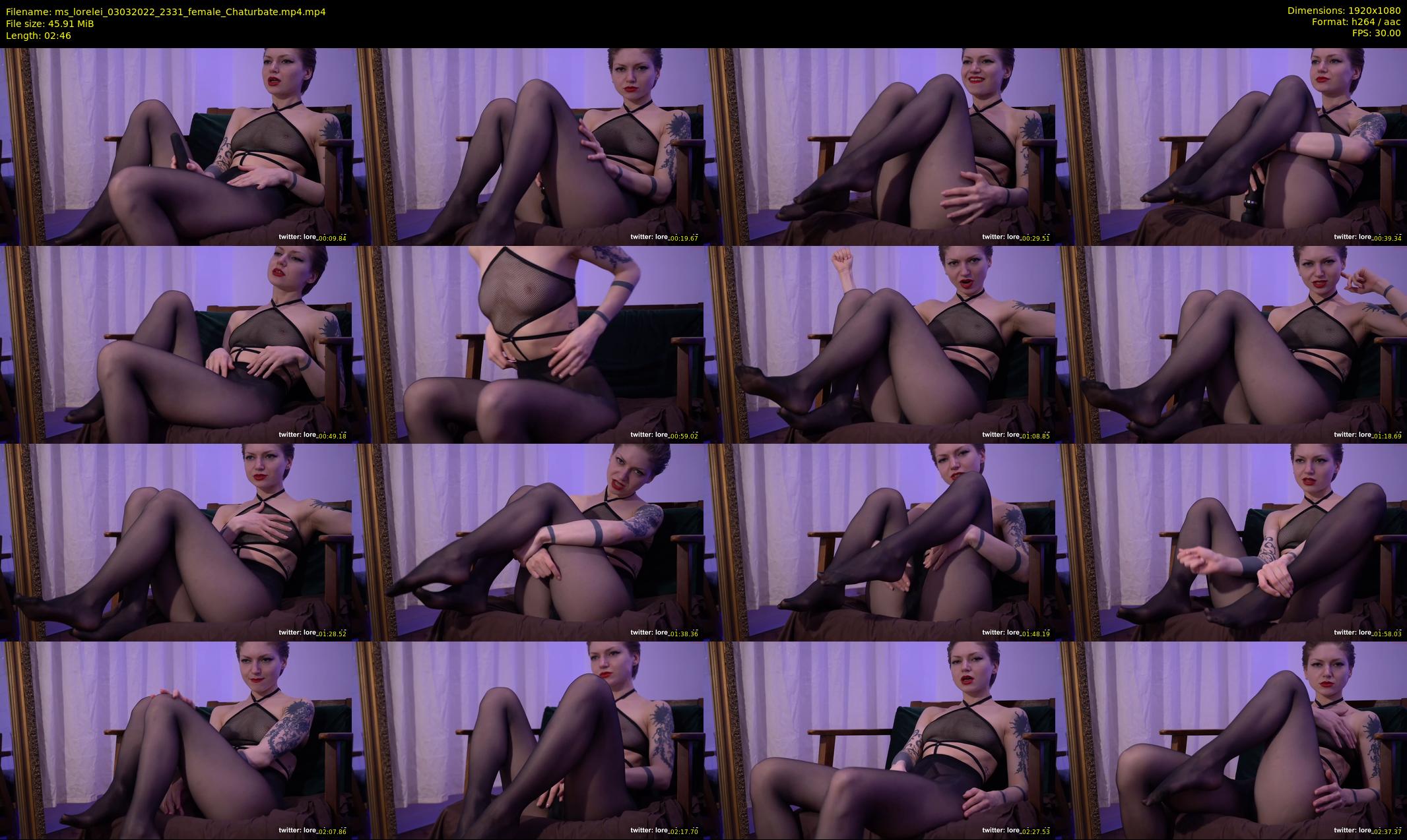 ms_lorelei — 3 minute Chaturbate female cam show recording, 1080p, Mar 3, 2022