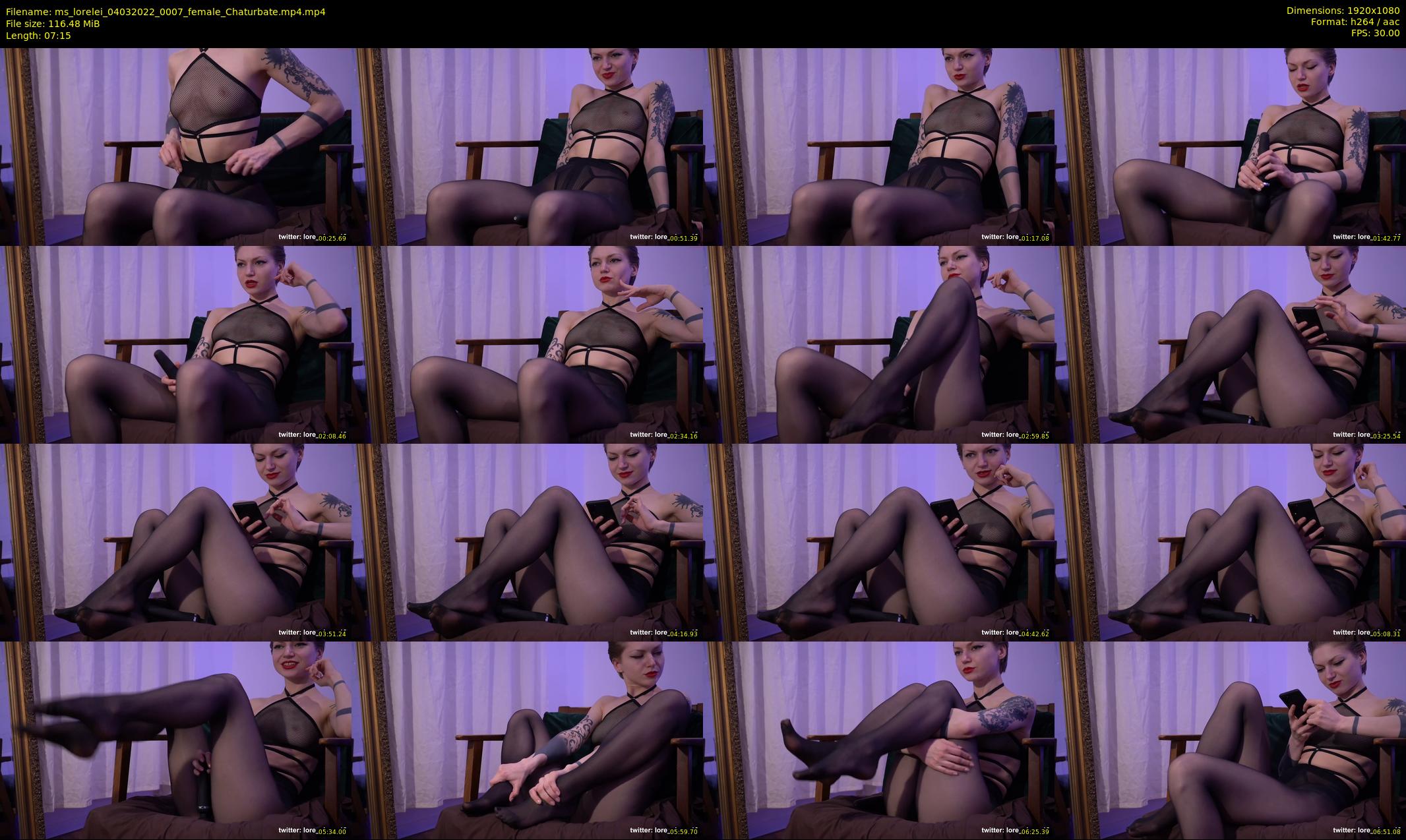ms_lorelei — 8 minute Chaturbate female cam show recording, 1080p, Mar 4, 2022