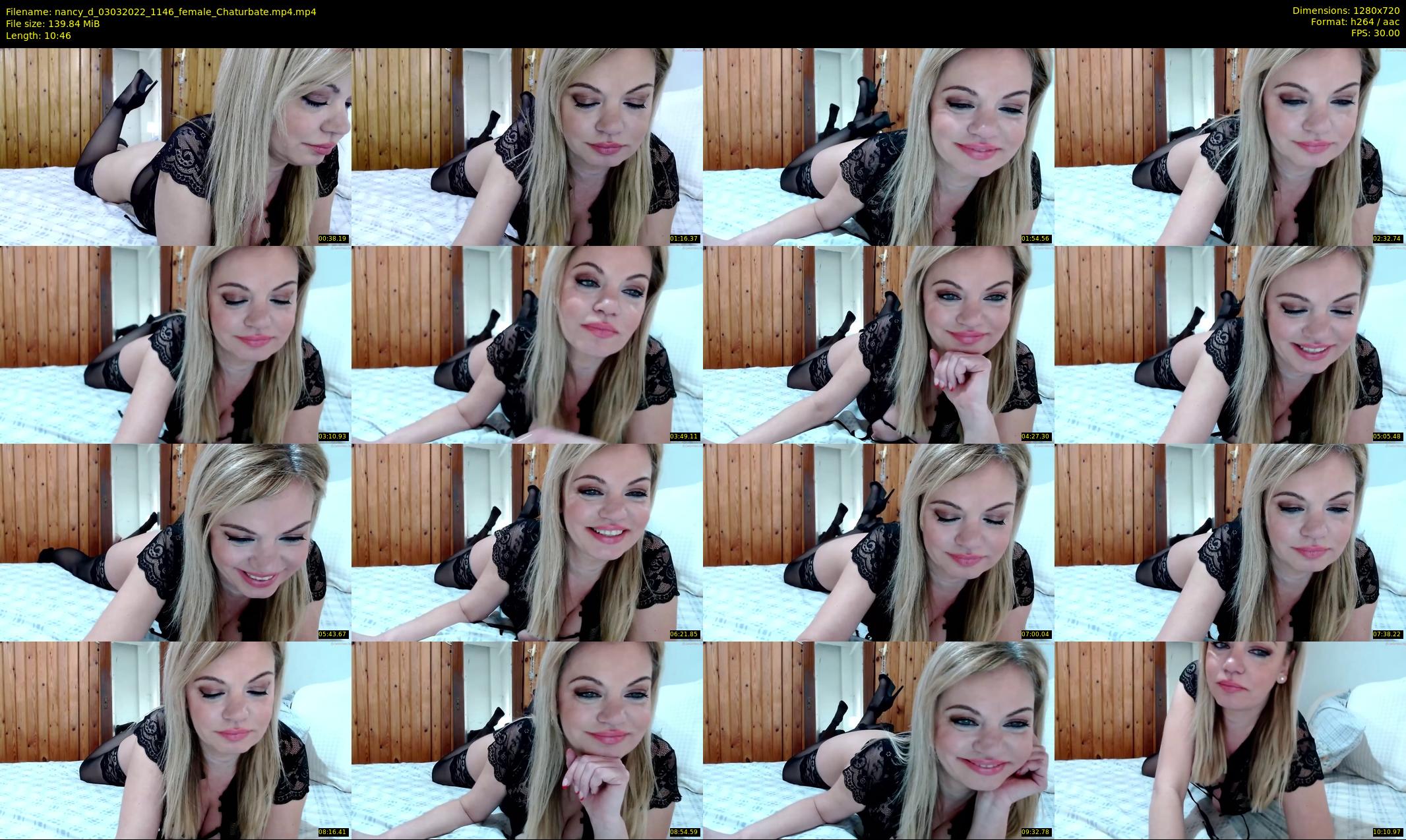 nancy_d — 11 minute Chaturbate female cam show recording, 720p, Mar 3, 2022