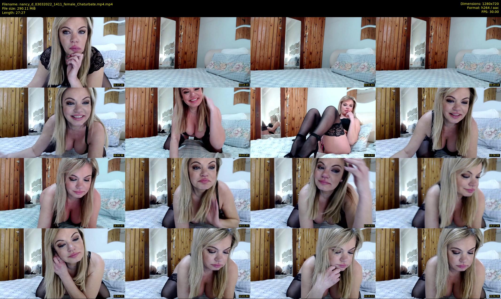 nancy_d — 28 minute Chaturbate female cam show recording, 720p, Mar 3, 2022