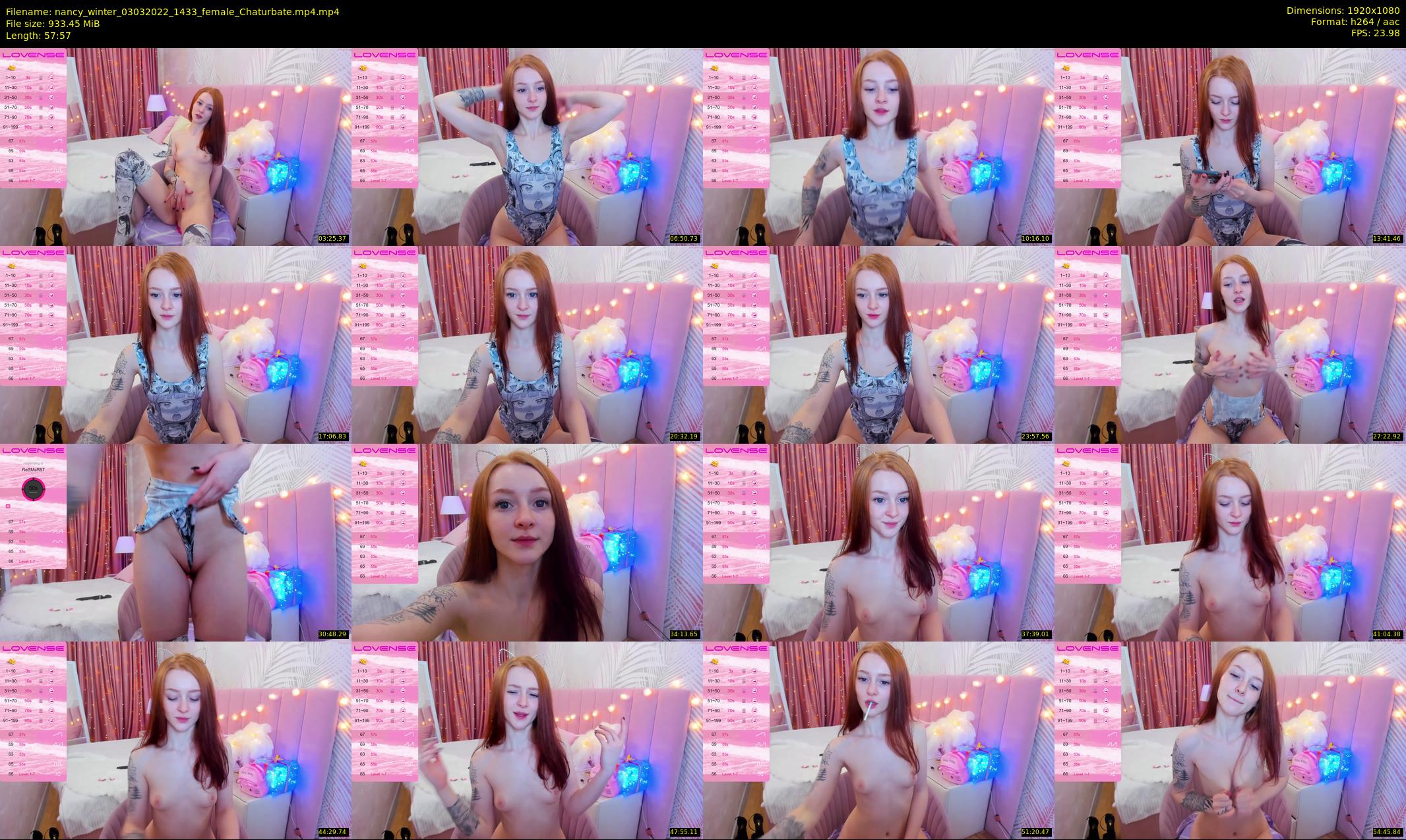 nancy_winter — 58 minute Chaturbate female cam show recording, 1080p, Mar 3, 2022
