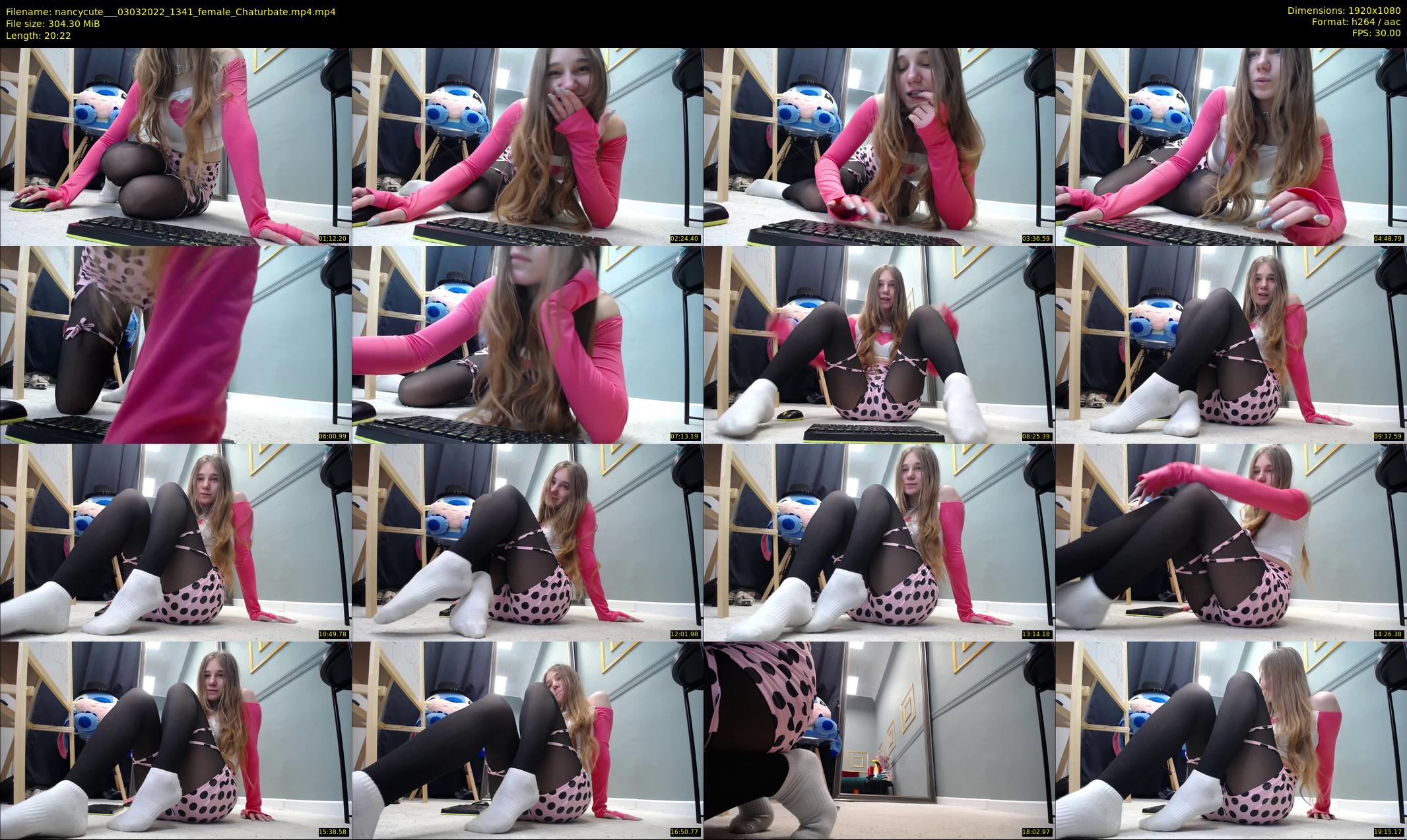 nancycute__ — 21 minute Chaturbate female cam show recording, 1080p, Mar 3, 2022