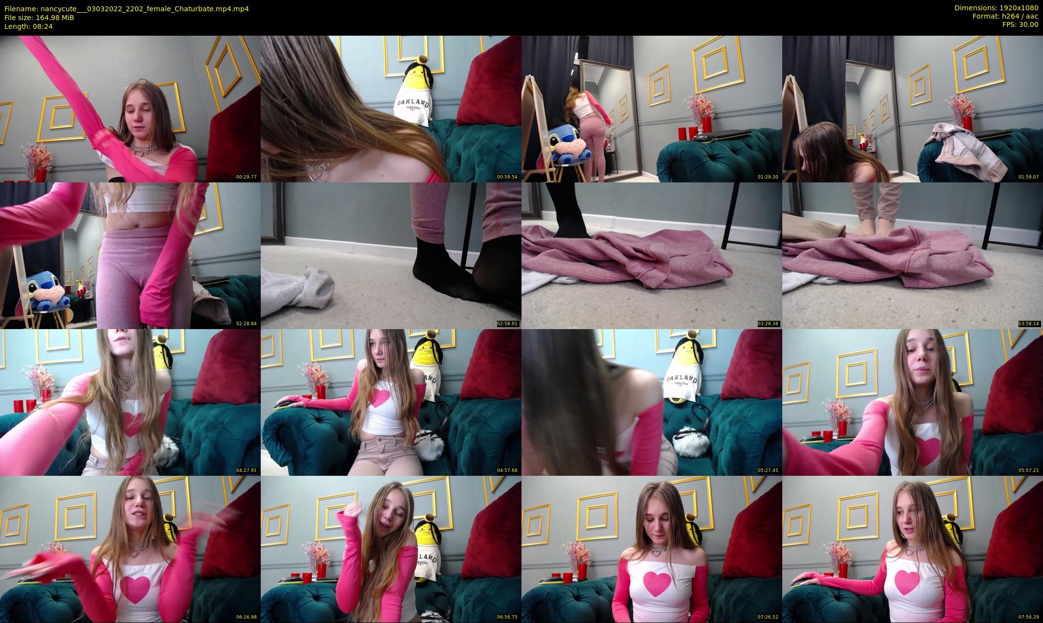 nancycute__ — 9 minute Chaturbate female cam show recording, 1080p, Mar 3, 2022