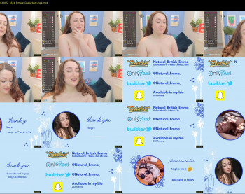 natural_british_emma — 7 minute Chaturbate female cam show recording, 1080p, Mar 3, 2022