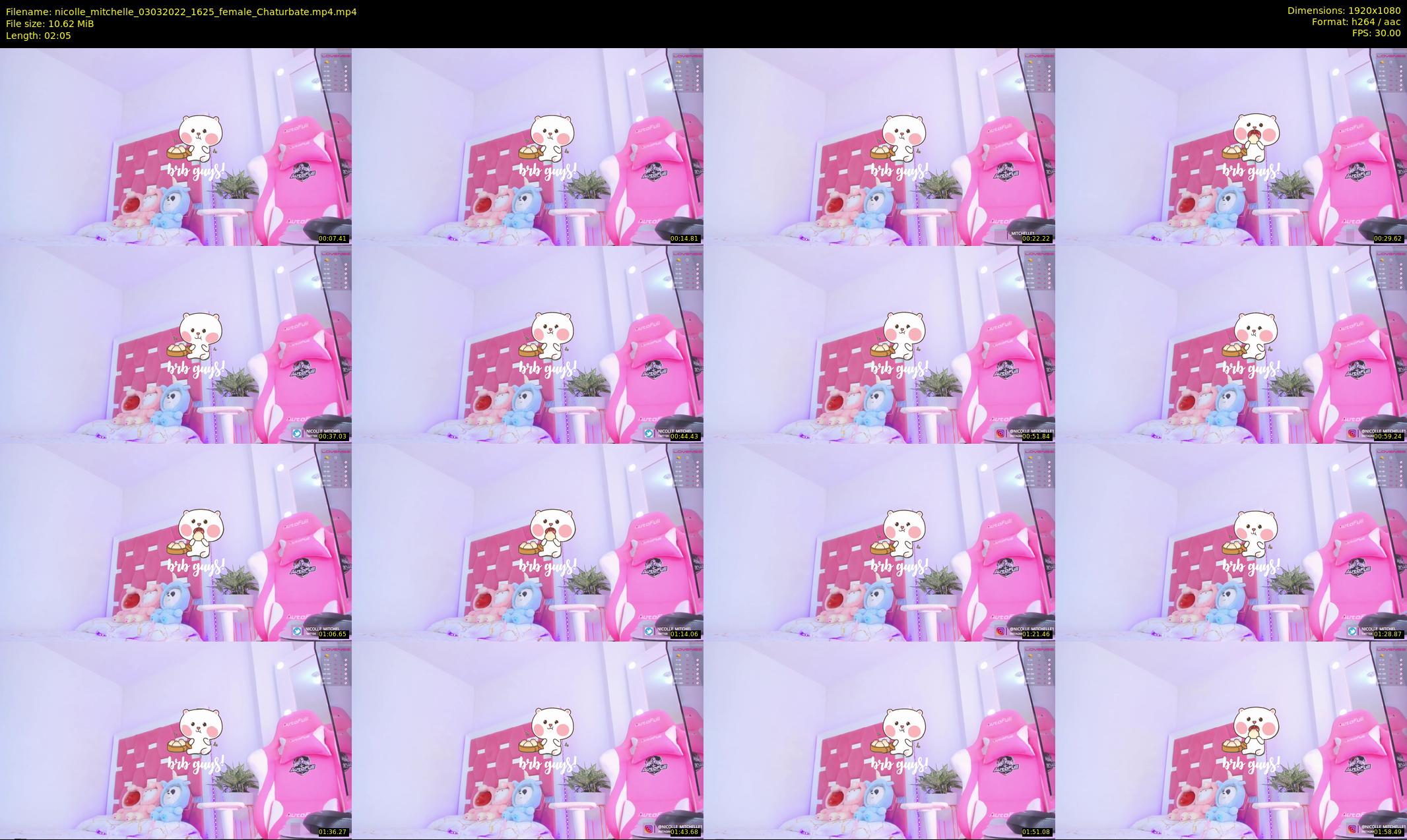 nicolle_mitchelle — 3 minute Chaturbate female cam show recording, 1080p, Mar 3, 2022