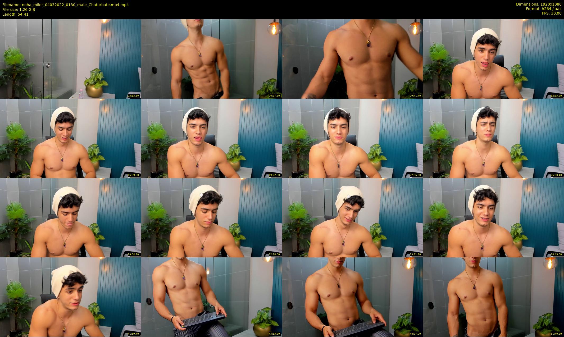 noha_miler — 55 minute Chaturbate male cam show recording, 1080p, Mar 4, 2022