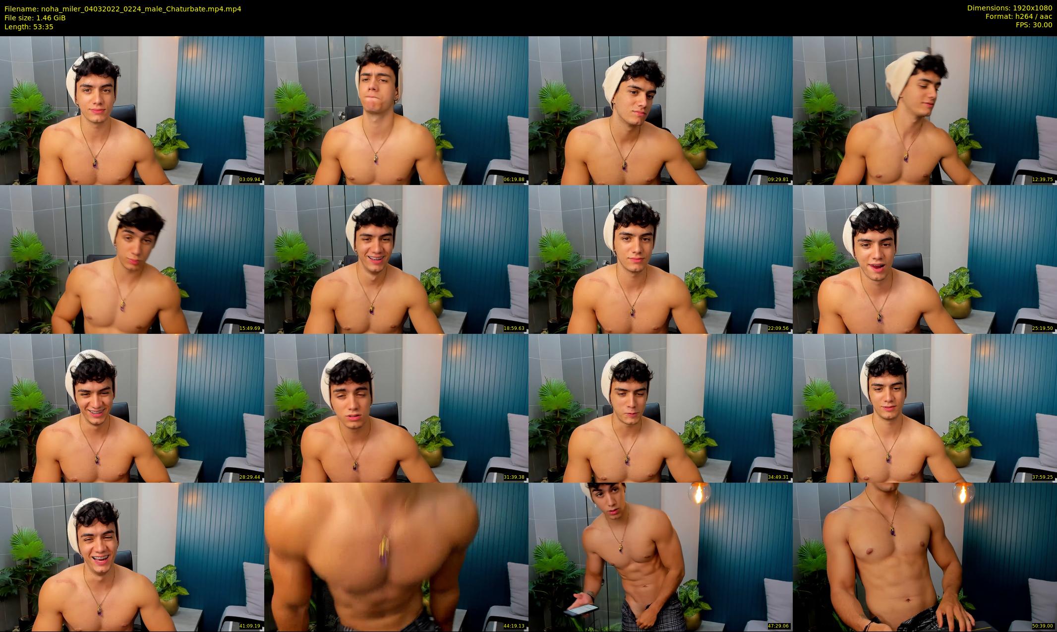 noha_miler — 54 minute Chaturbate male cam show recording, 1080p, Mar 4, 2022