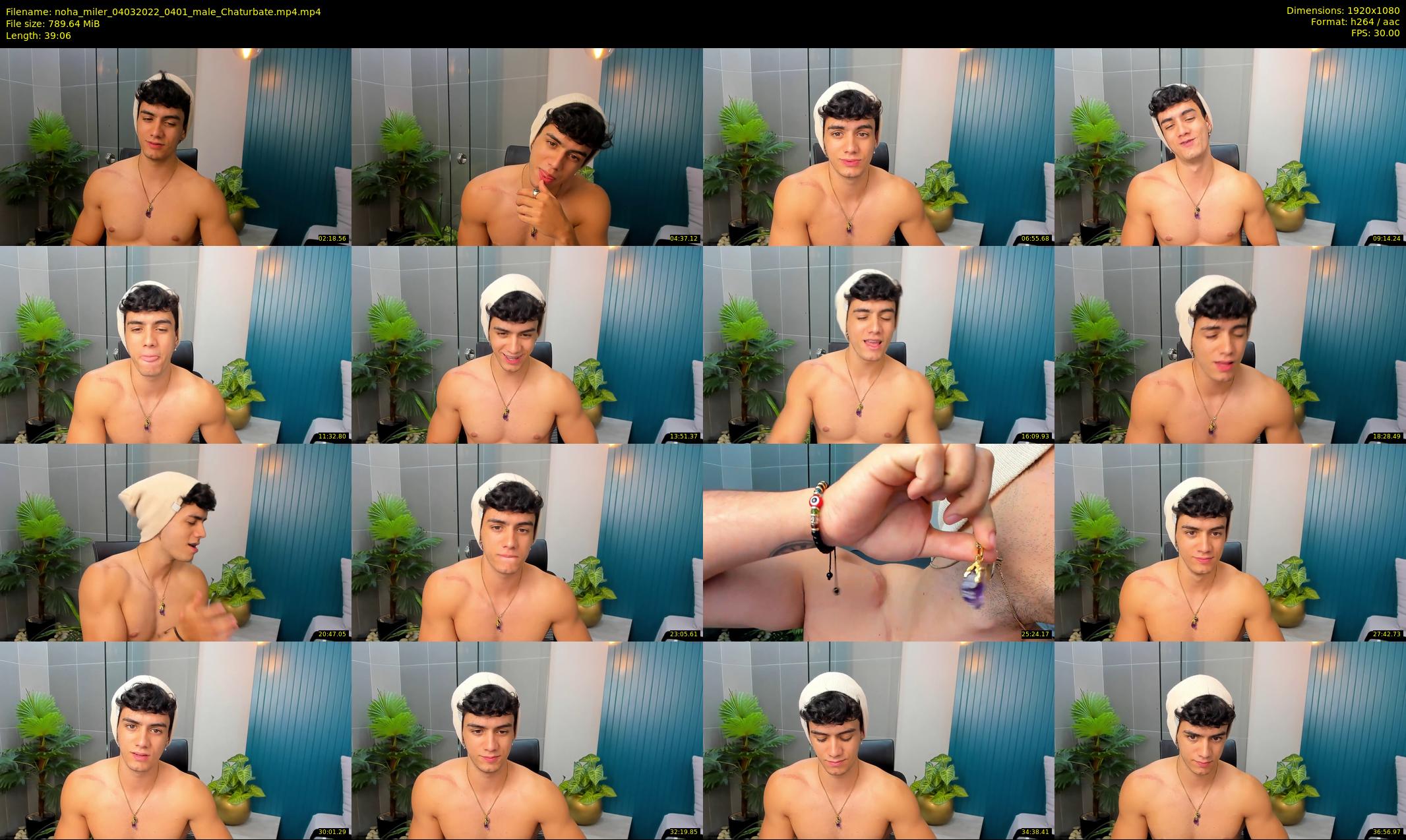 noha_miler — 40 minute Chaturbate male cam show recording, 1080p, Mar 4, 2022