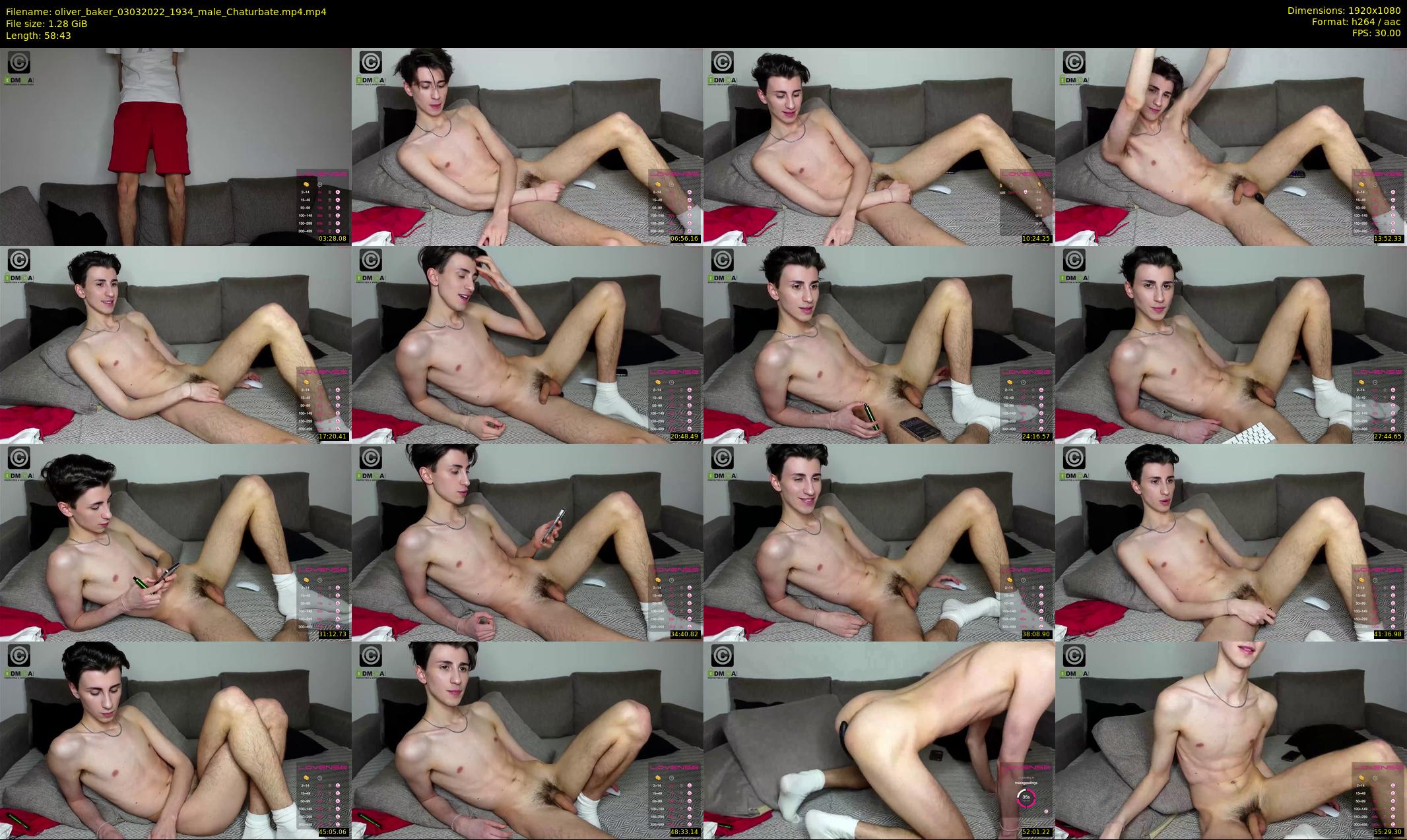 oliver_baker — 59 minute Chaturbate male cam show recording, 1080p, Mar 3, 2022