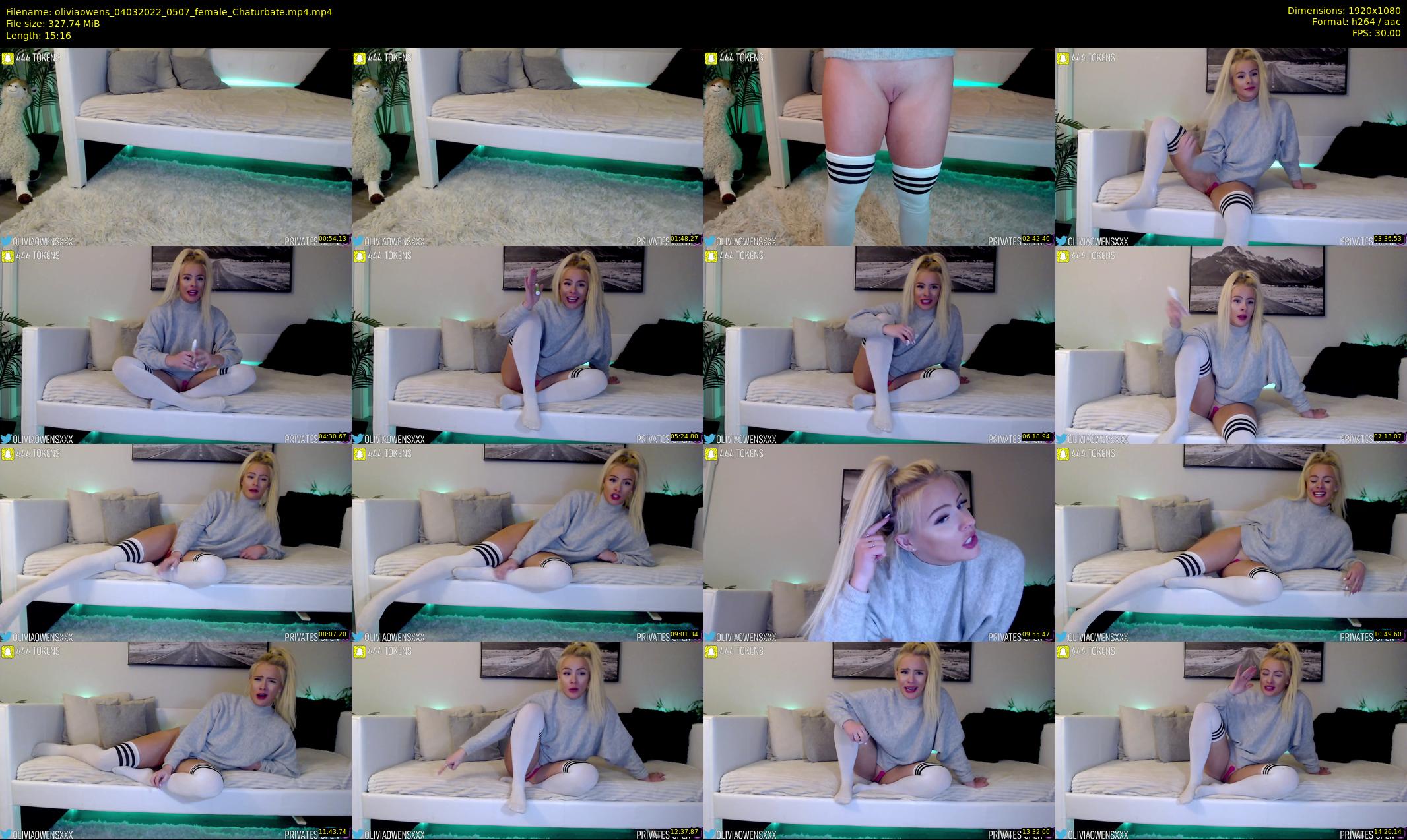oliviaowens — 16 minute Chaturbate female cam show recording, 1080p, Mar 4, 2022