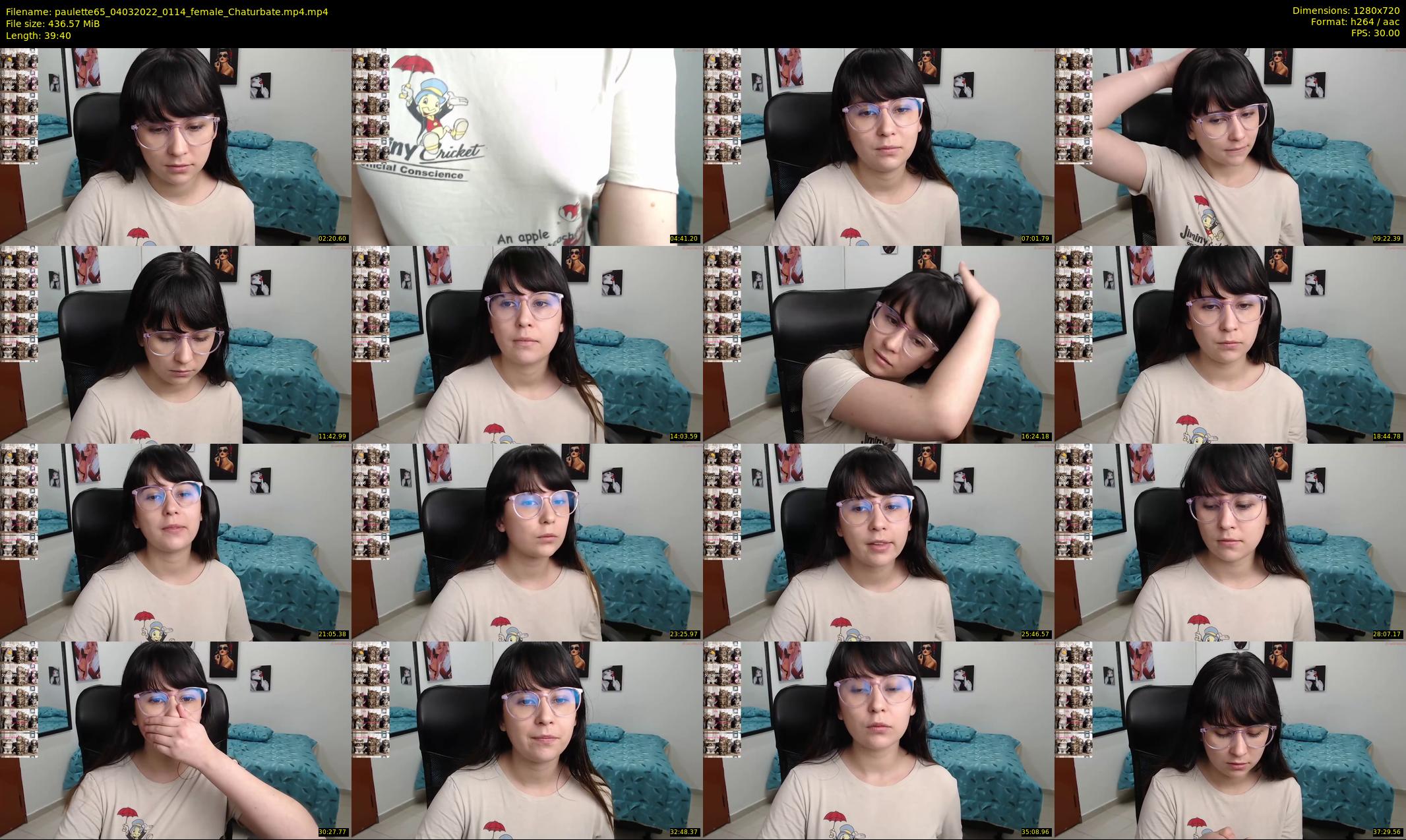 paulette65 — 40 minute Chaturbate female cam show recording, 720p, Mar 4, 2022
