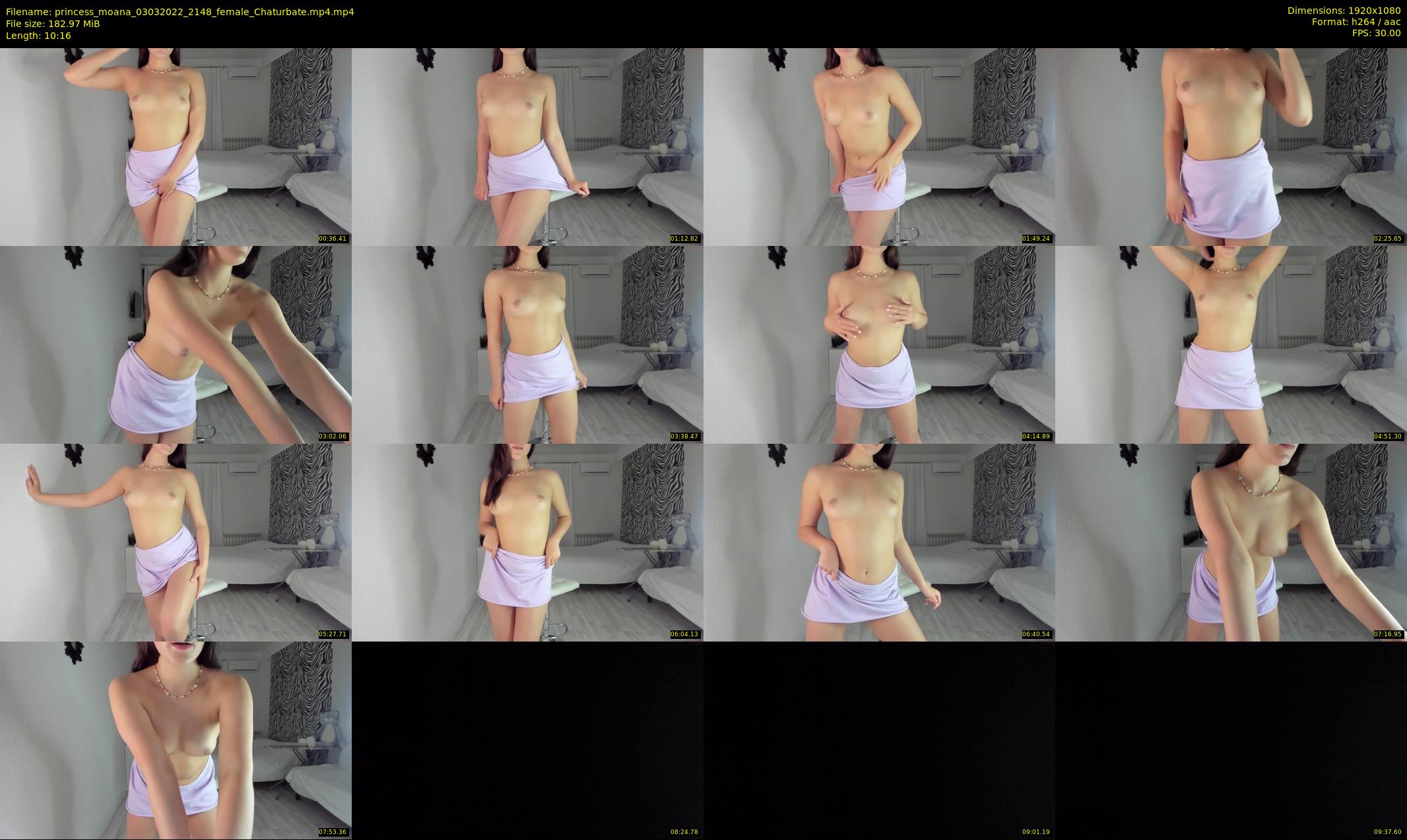 princess_moana — 11 minute Chaturbate female cam show recording, 1080p, Mar 3, 2022