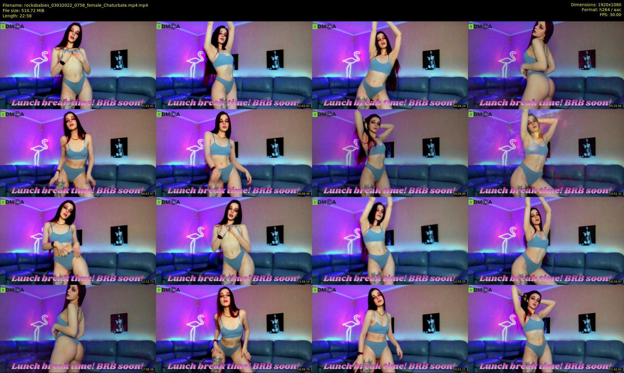rocksbabies — 23 minute Chaturbate female cam show recording, 1080p, Mar 3, 2022