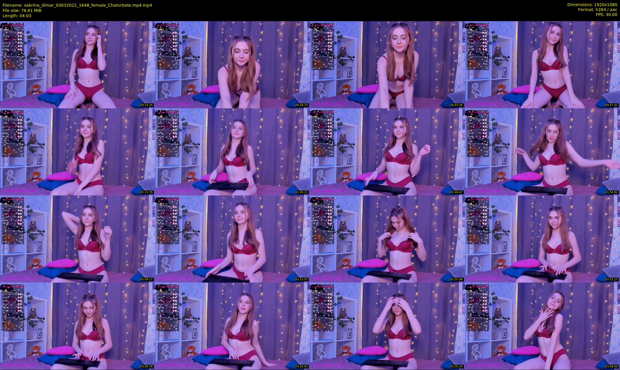 sabrina_dimar — 5 minute Chaturbate female cam show recording, 1080p, Mar 3, 2022