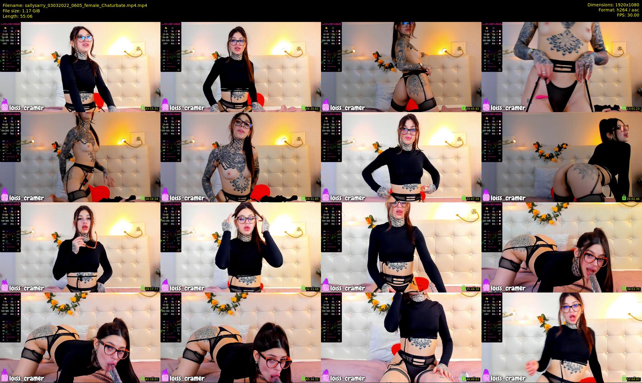 sallysarry — 56 minute Chaturbate couple cam show recording, 1080p, Mar 3, 2022