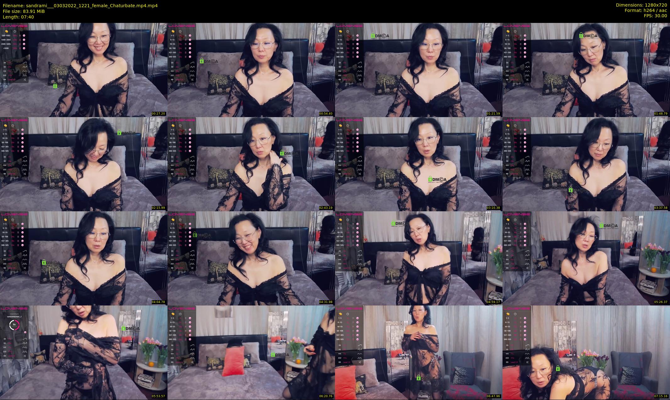 sandrami__ — 8 minute Chaturbate female cam show recording, 720p, Mar 3, 2022