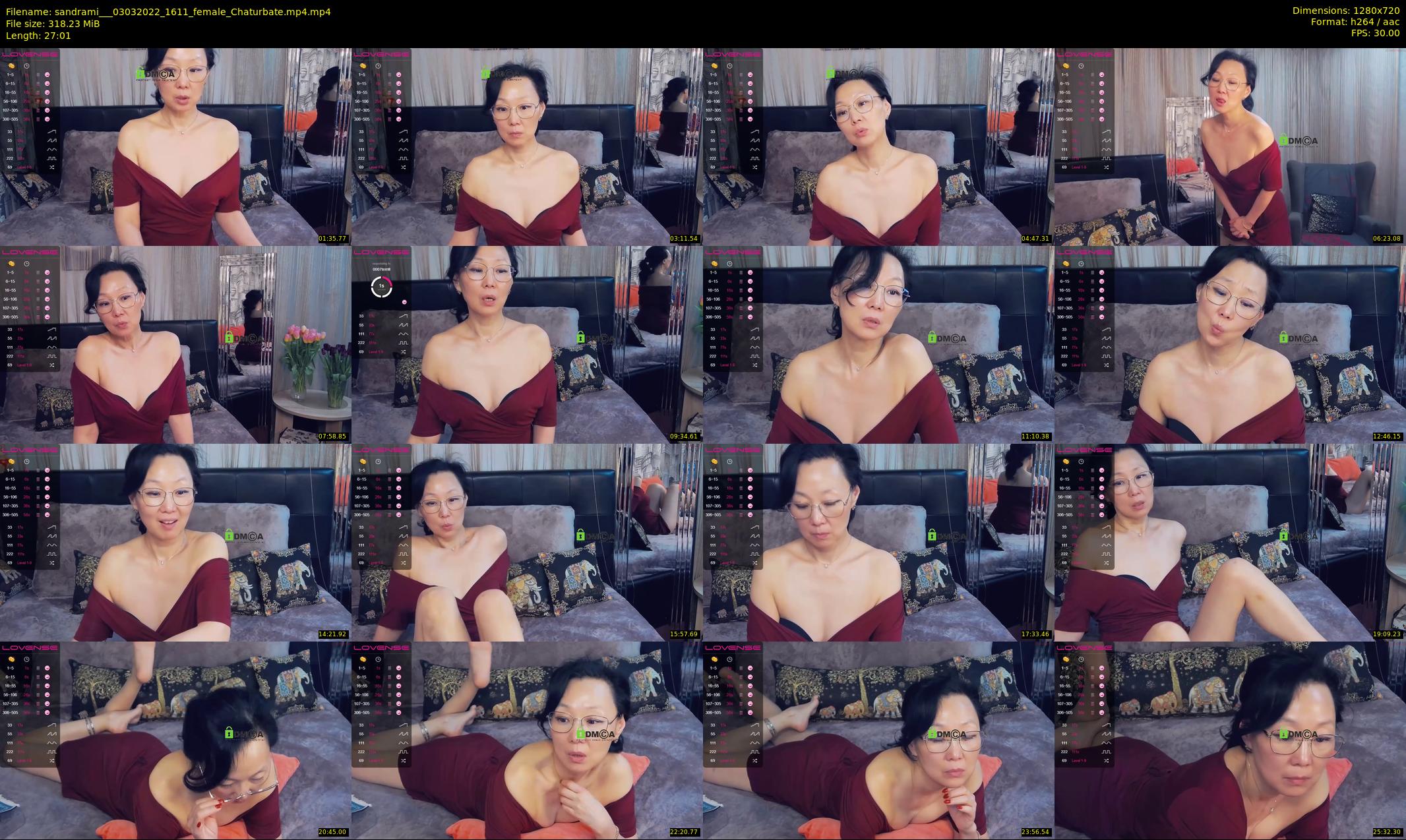 sandrami__ — 28 minute Chaturbate female cam show recording, 720p, Mar 3, 2022