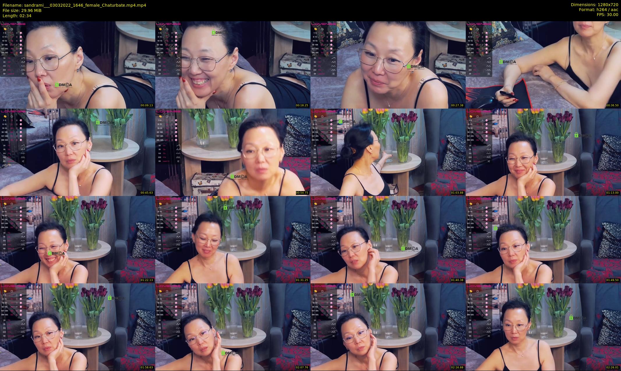 sandrami__ — 3 minute Chaturbate female cam show recording, 720p, Mar 3, 2022