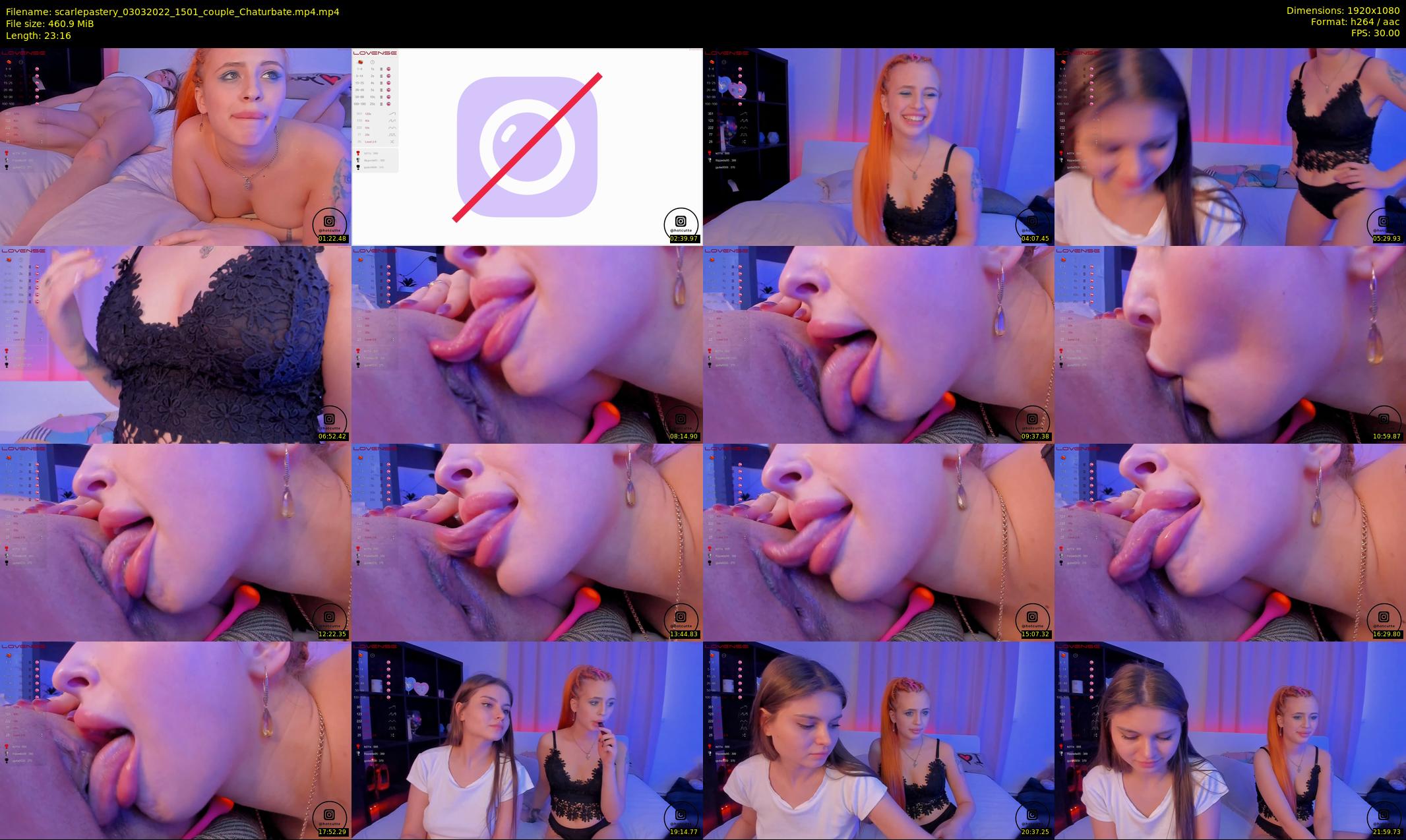 scarlepastery — 24 minute Chaturbate couple cam show recording, 1080p, Mar 3, 2022