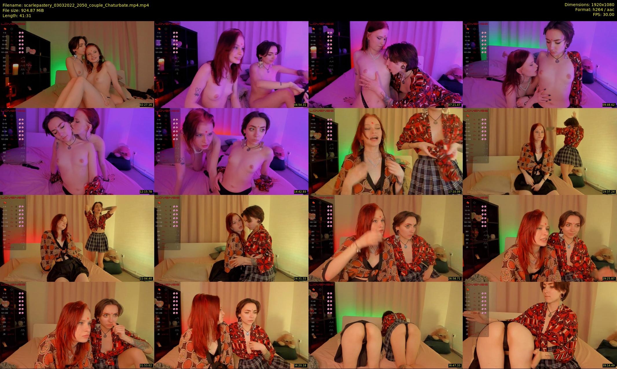 scarlepastery — 42 minute Chaturbate couple cam show recording, 1080p, Mar 3, 2022