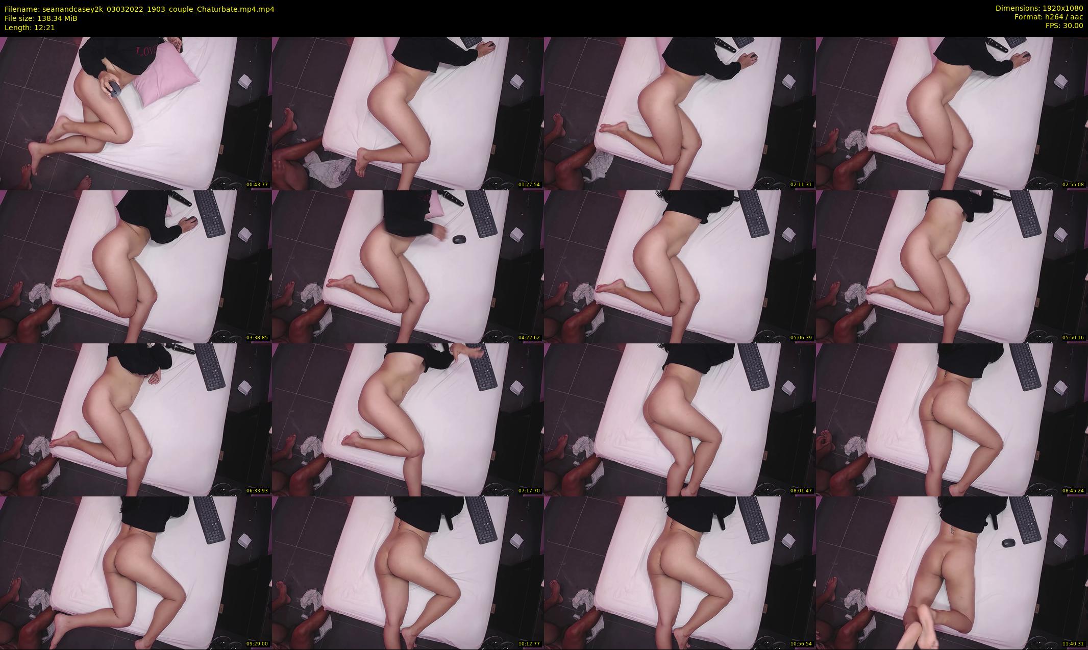 seanandcasey2k — 13 minute Chaturbate couple cam show recording, 1080p, Mar 3, 2022