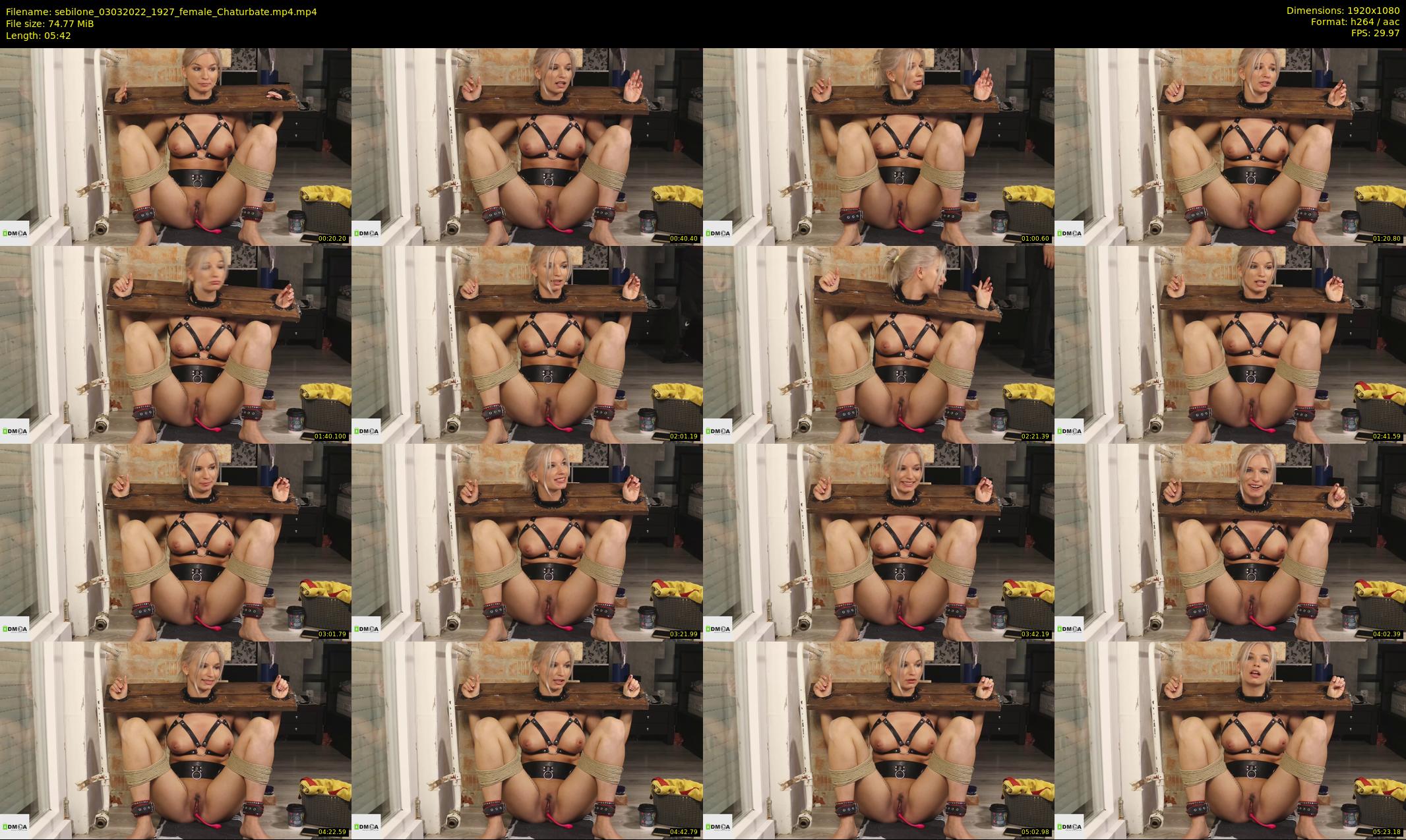 sebilone — 6 minute Chaturbate couple cam show recording, 1080p, Mar 3, 2022