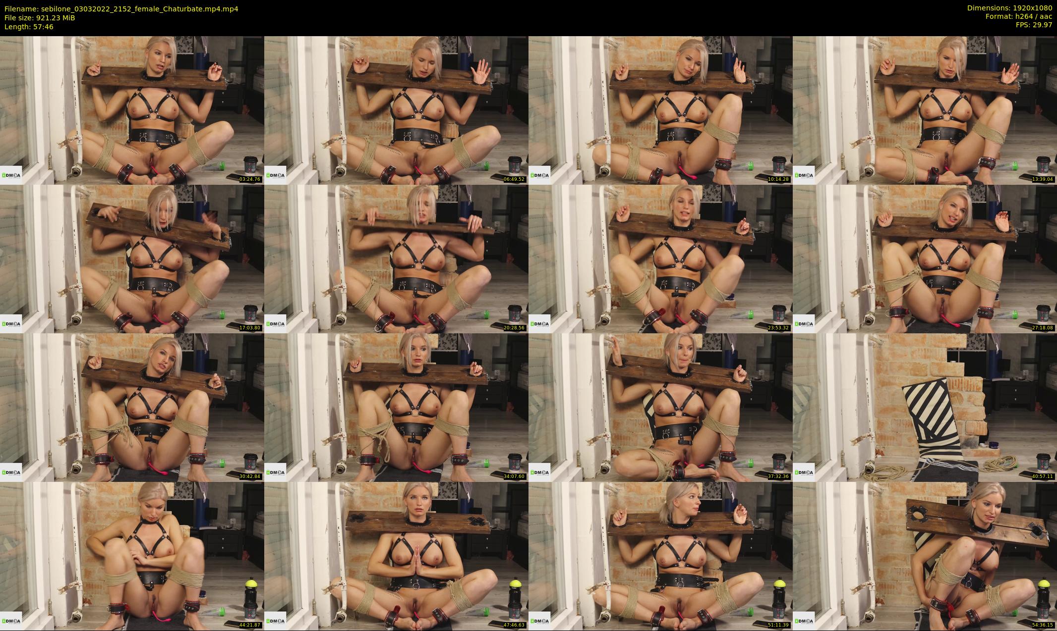 sebilone — 58 minute Chaturbate couple cam show recording, 1080p, Mar 3, 2022
