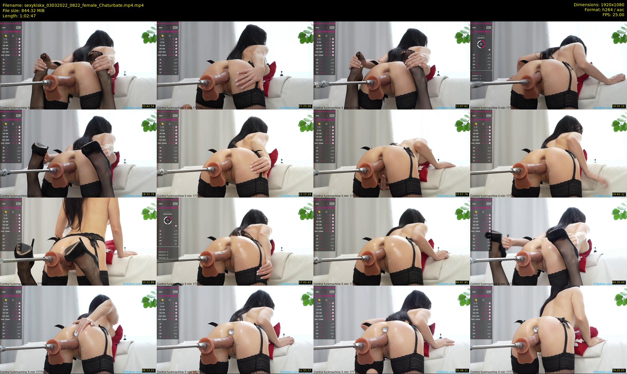 sexykiska — 63 minute Chaturbate female cam show recording, 1080p, Mar 3, 2022