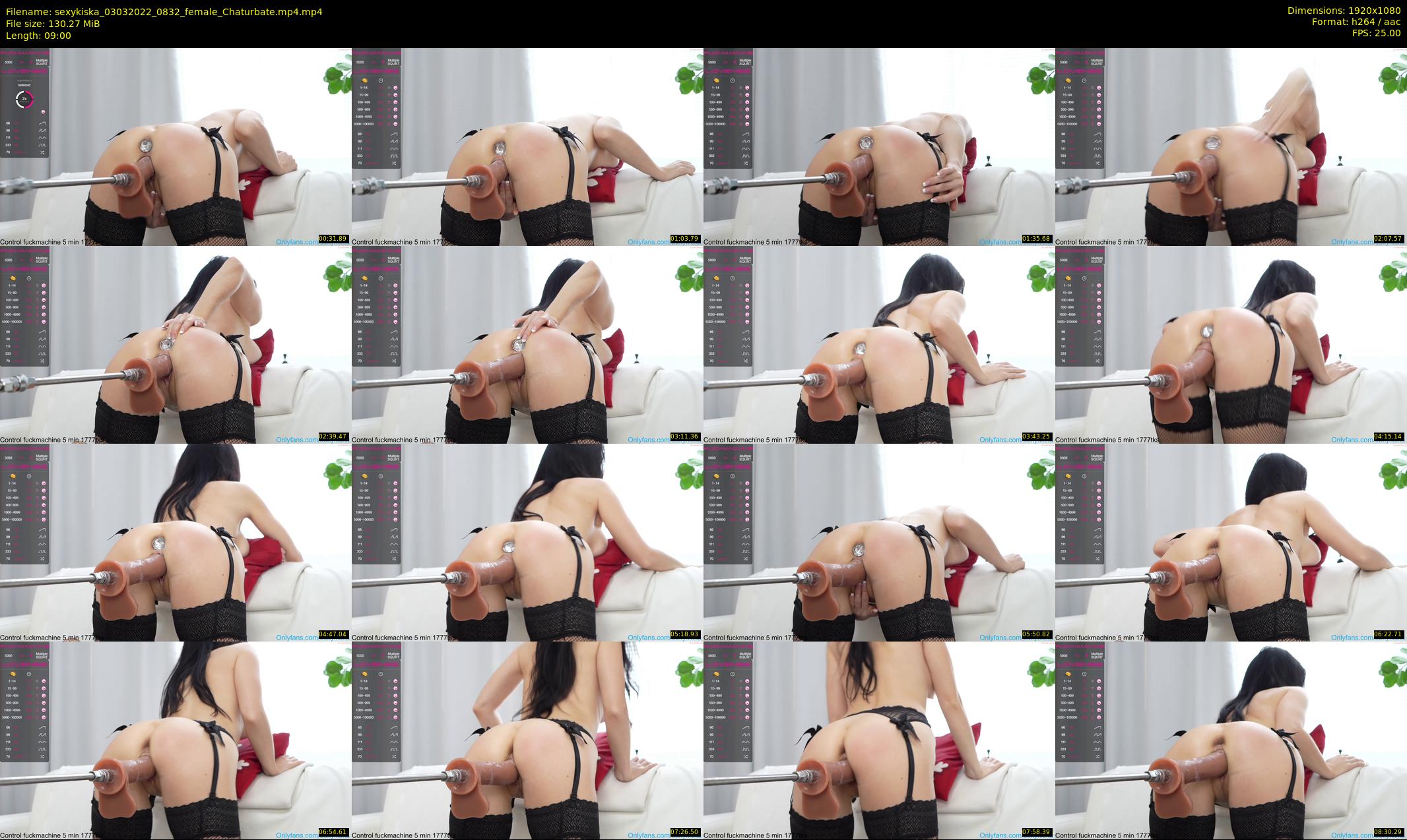 sexykiska — 9 minute Chaturbate female cam show recording, 1080p, Mar 3, 2022